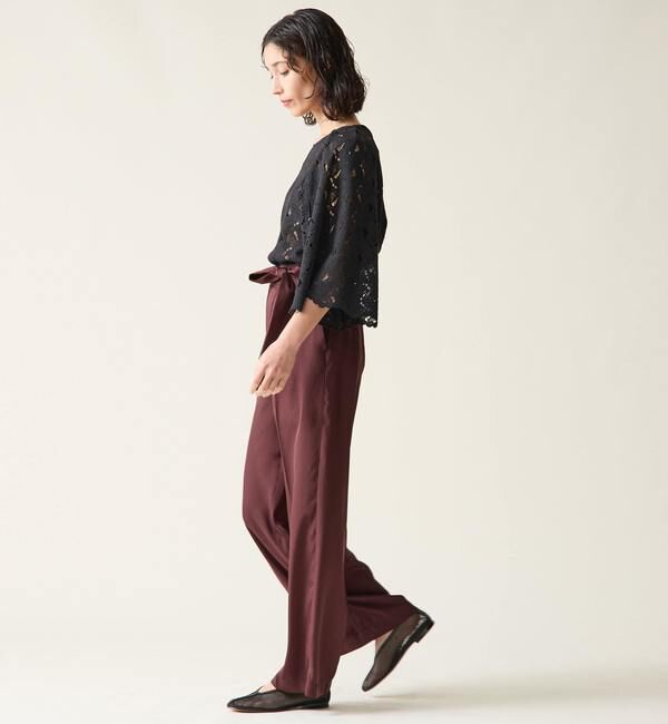 TIARA「オープンスリーブレースブラウス」|シャツ・ブラウス|