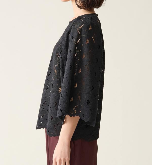 TIARA「オープンスリーブレースブラウス」|シャツ・ブラウス|