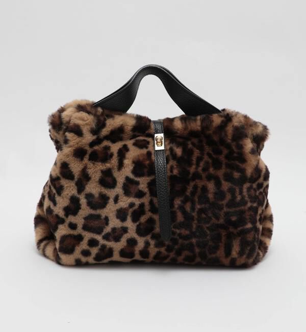 TIARA「【VIOLAd'ORO/ヴィオラドーロ】ファートートバッグ（V-8923）」|トートバッグ|レオパード