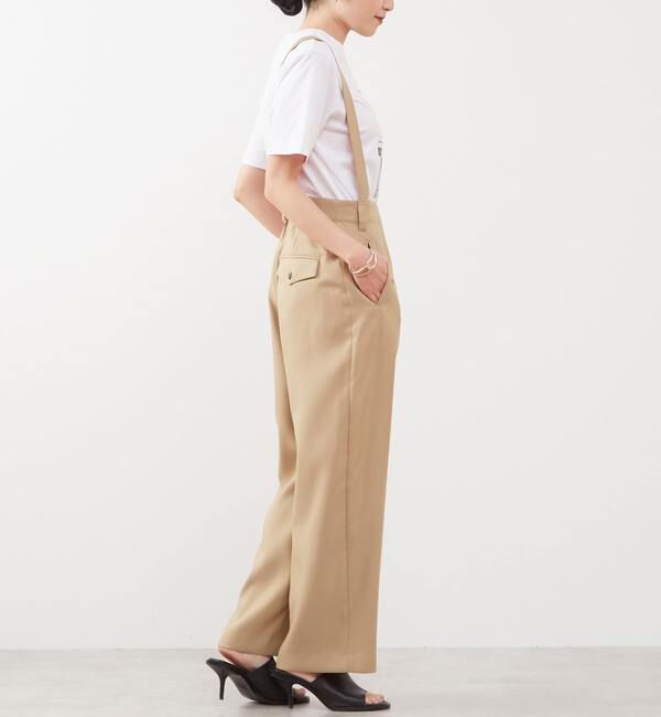 Liesse「サスペンダーゆるパンツ」|その他|