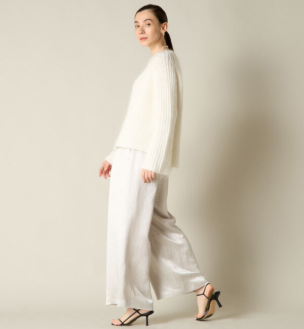 Liesse「ボートネックモヘアニット」|ニット・セーター|