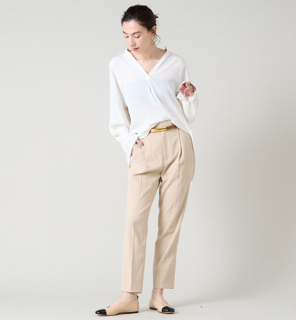 Liesse「ギャザーシャツ」|シャツ・ブラウス|