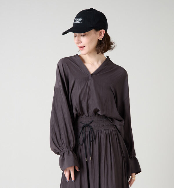 Liesse「ギャザーシャツ」|シャツ・ブラウス|