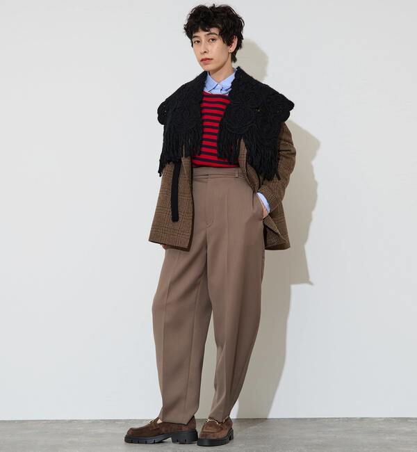 Liesse「ハーフミラノリブニットトップス」|ニット・セーター|