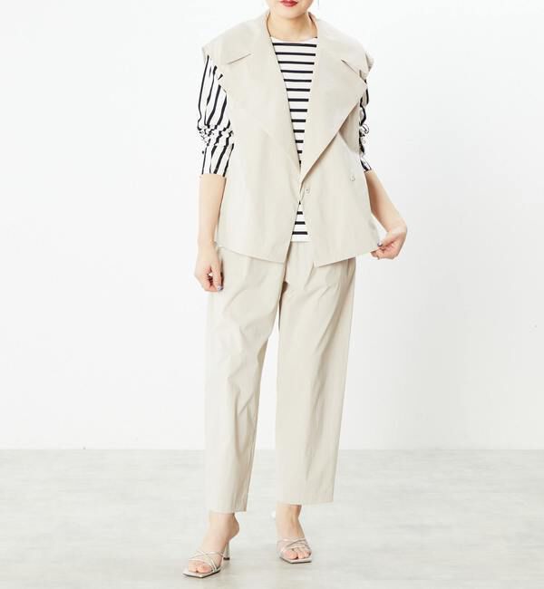  「予約受付2/28（月）まで！！【STELLA CIFFON】ドルマンスリーブボーダートップス」|Tシャツ・カットソー|