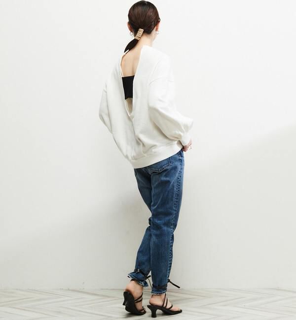 Soffitto「バックオープンスウェット」|Tシャツ・カットソー|