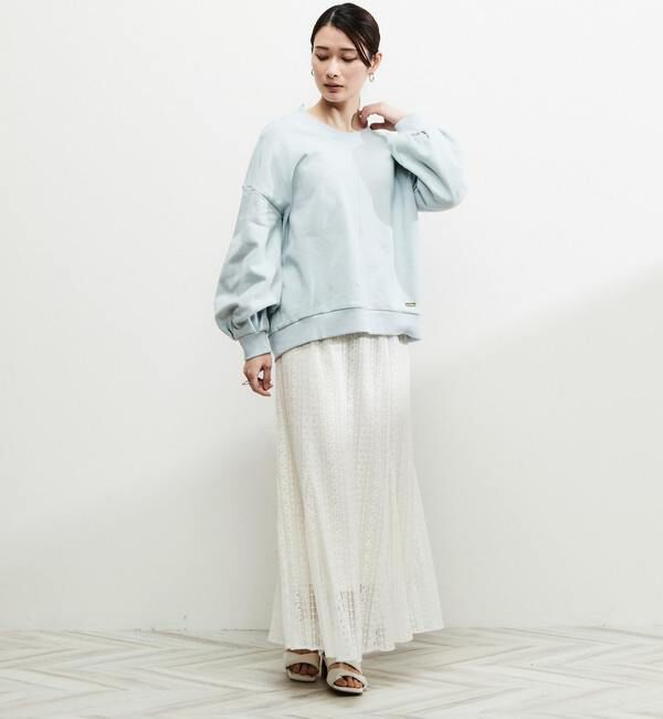 Soffitto「バックオープンスウェット」|Tシャツ・カットソー|