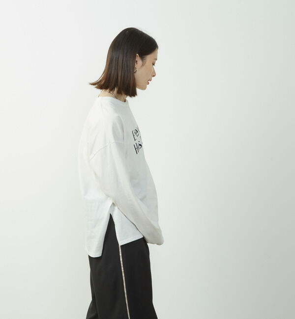 Soffitto「レイヤードプリントロングTシャツ」|Tシャツ・カットソー|