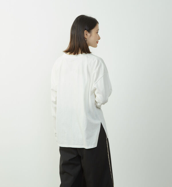 Soffitto「レイヤードプリントロングTシャツ」|Tシャツ・カットソー|