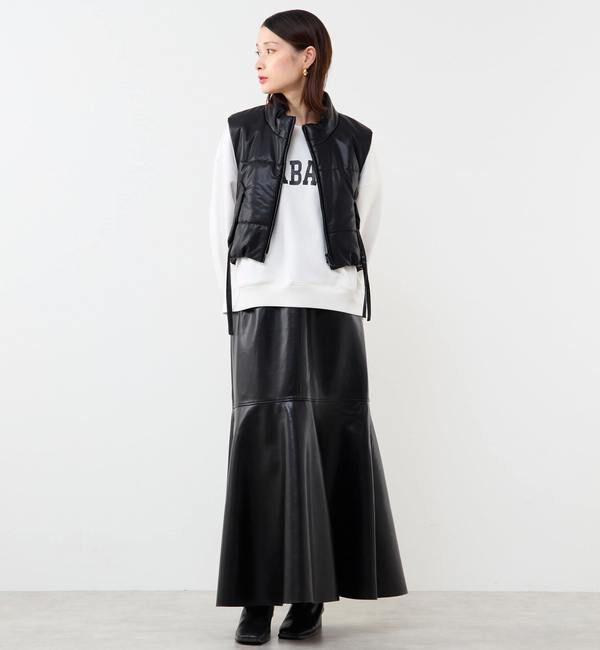 Soffitto「合成皮革ペンシルスカート」|スカート|