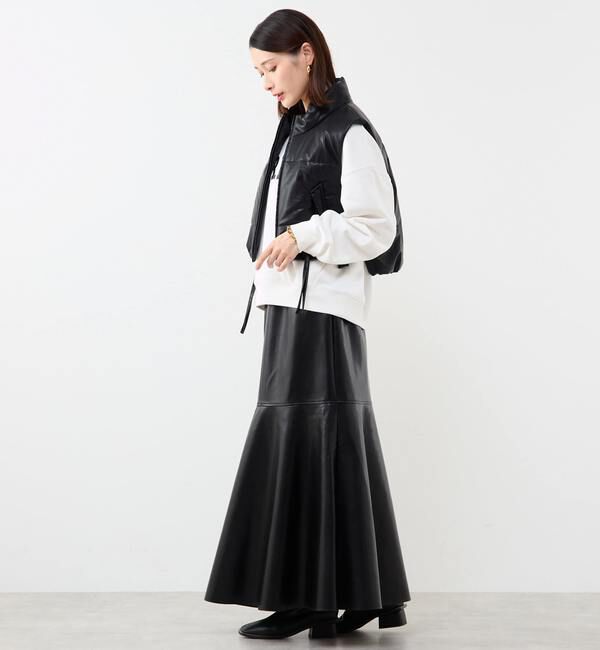 Soffitto「合成皮革ペンシルスカート」|スカート|