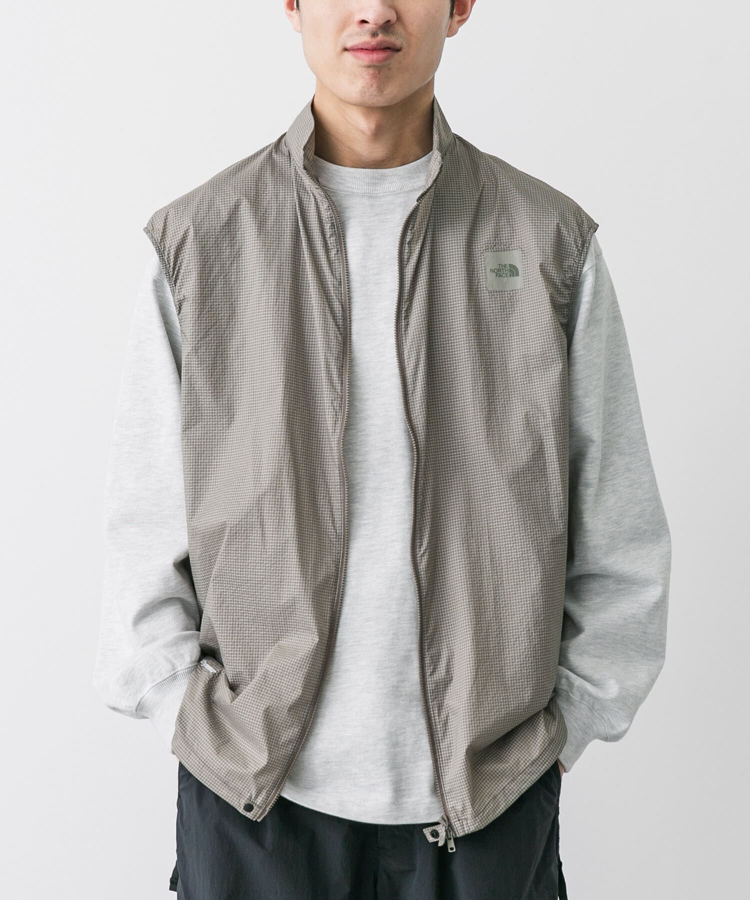 URBAN RESEARCH DOORS「THE NORTH FACE　Enride Wind Vest」|ベスト・ジレ|ベージュ