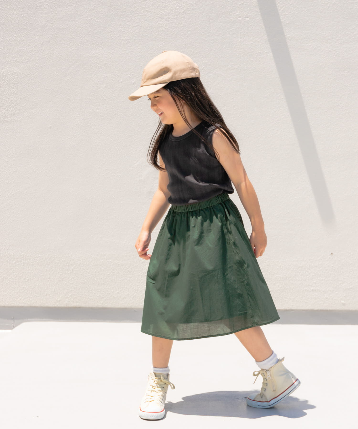 URBAN RESEARCH DOORS「『親子リンク』コットンローンギャザースカート(KIDS)」|その他|