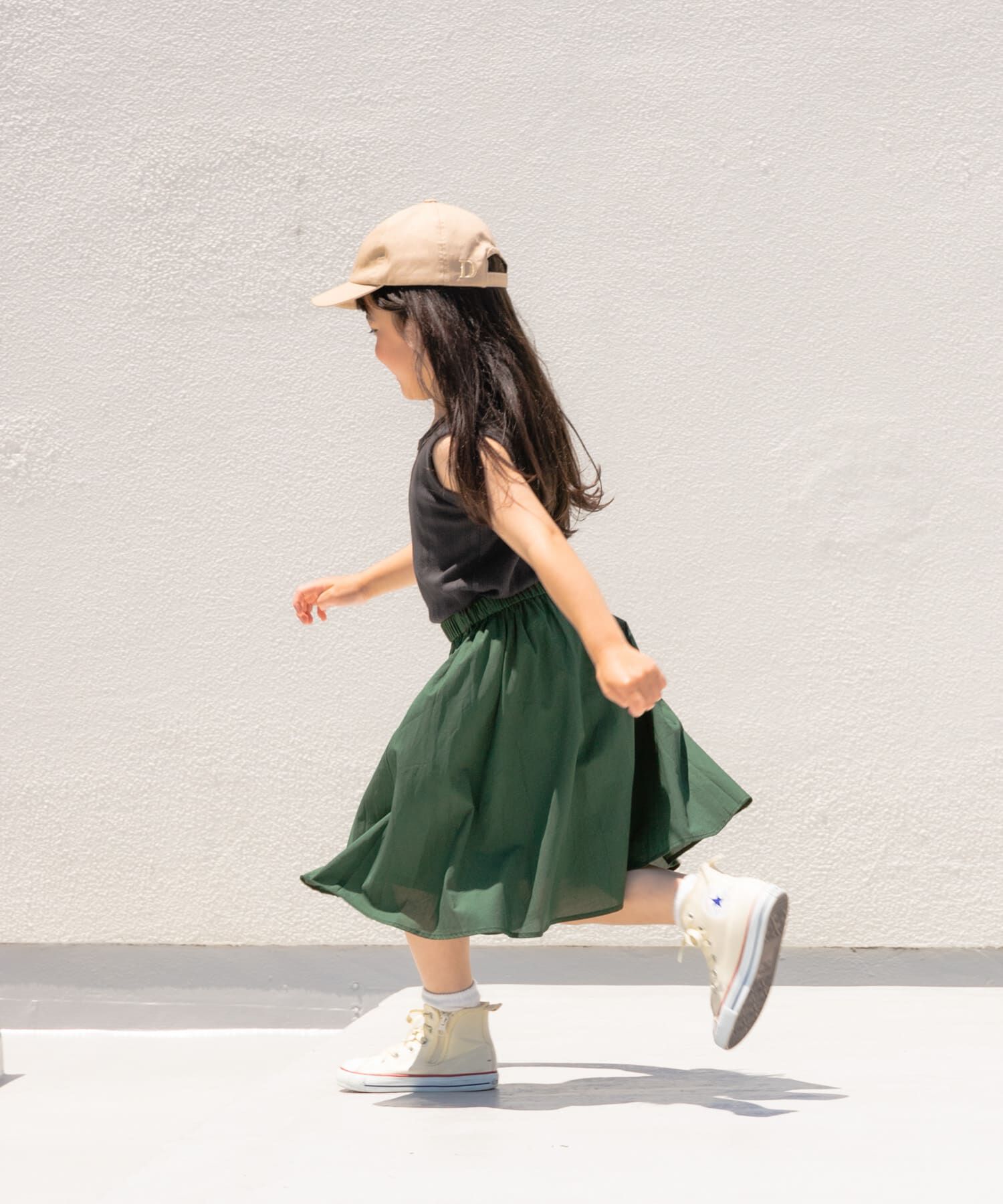 URBAN RESEARCH DOORS「『親子リンク』コットンローンギャザースカート(KIDS)」|その他|