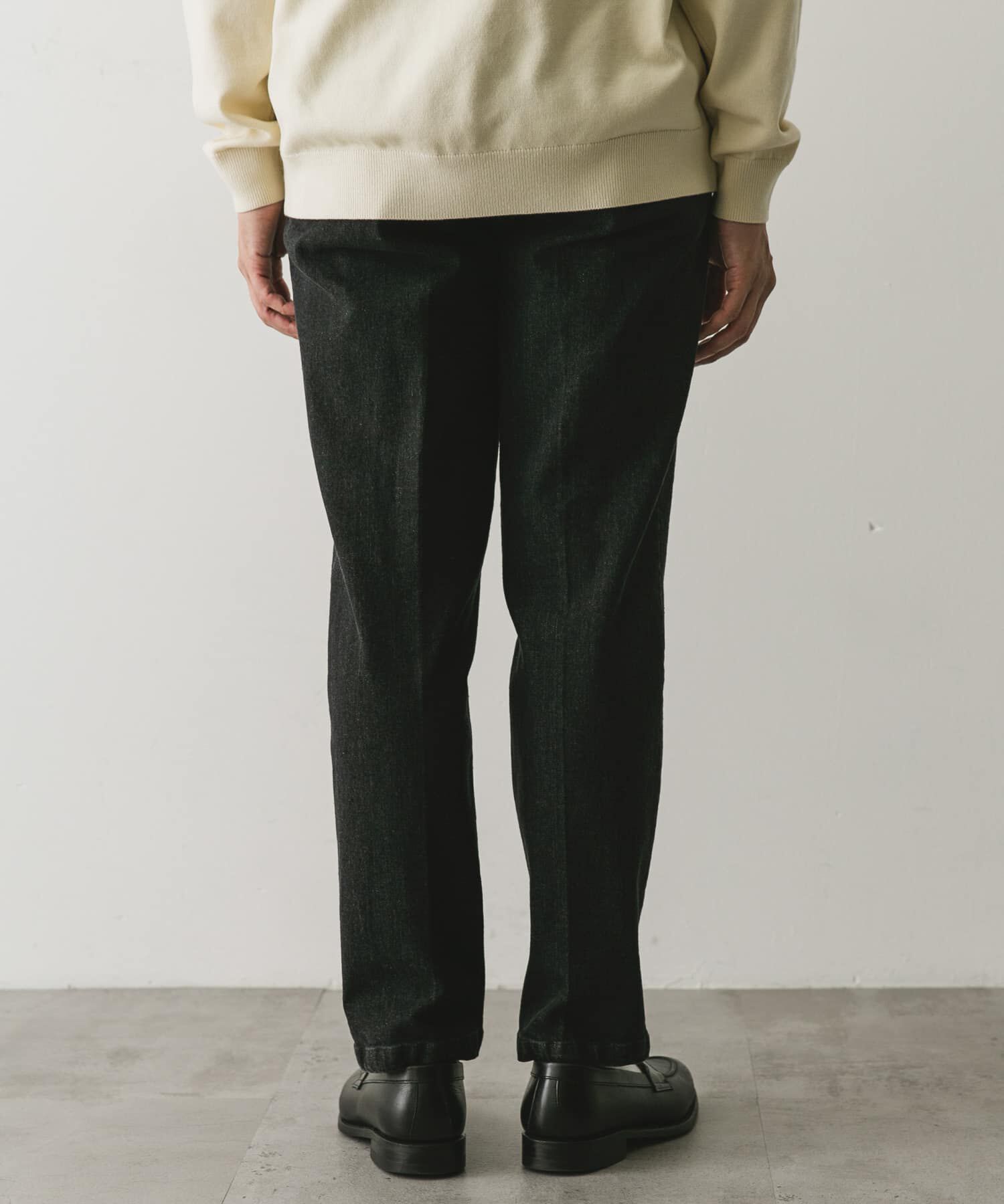 URBAN RESEARCH DOORS「デニムテーパードトラウザー」|デニム|