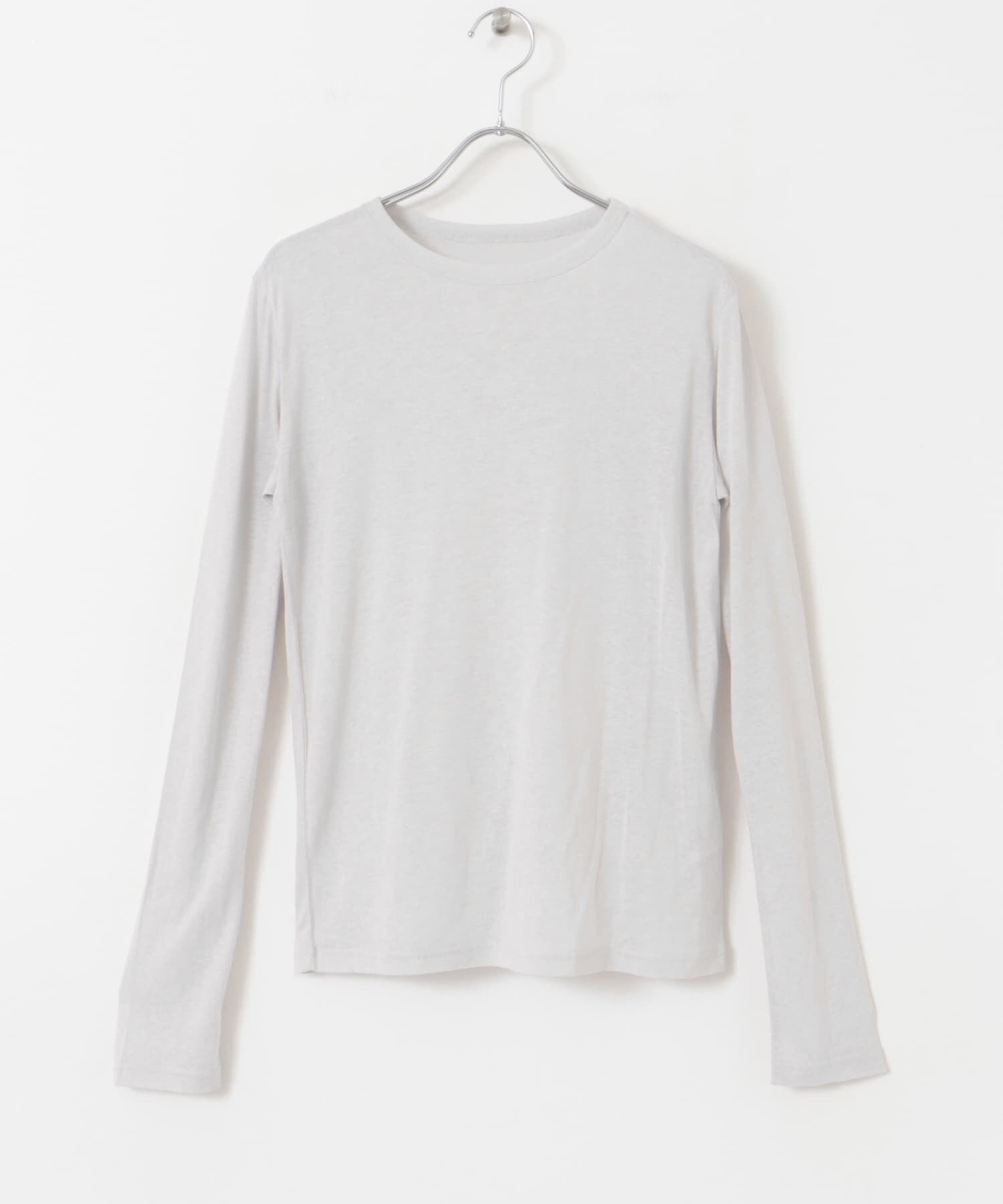 URBAN RESEARCH DOORS「リネン混シアーロングTシャツ」|Tシャツ・カットソー|