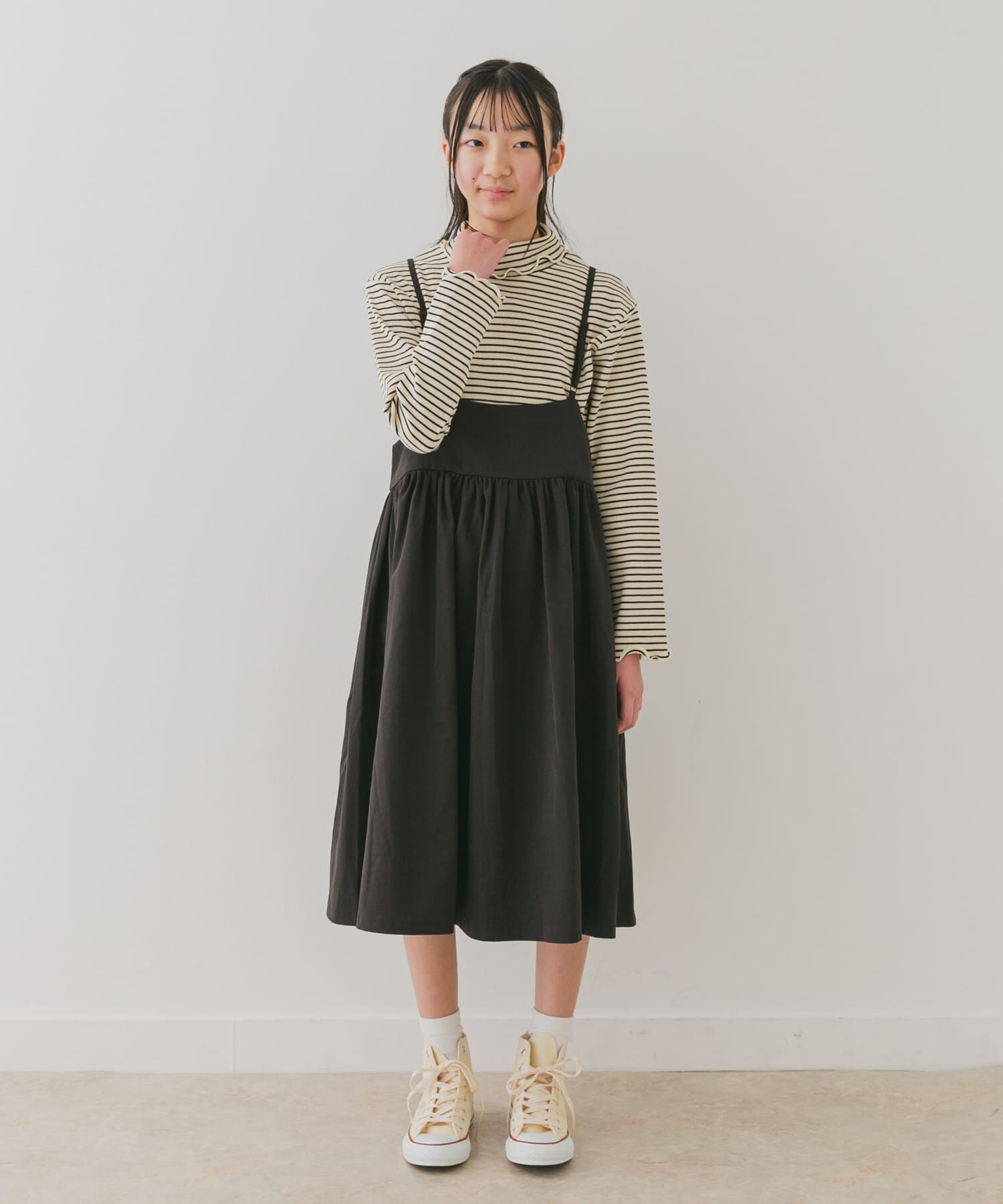 URBAN RESEARCH DOORS「『WEB/一部店舗限定サイズ』キャミソールジャンパースカート(KIDS)」|ワンピース|