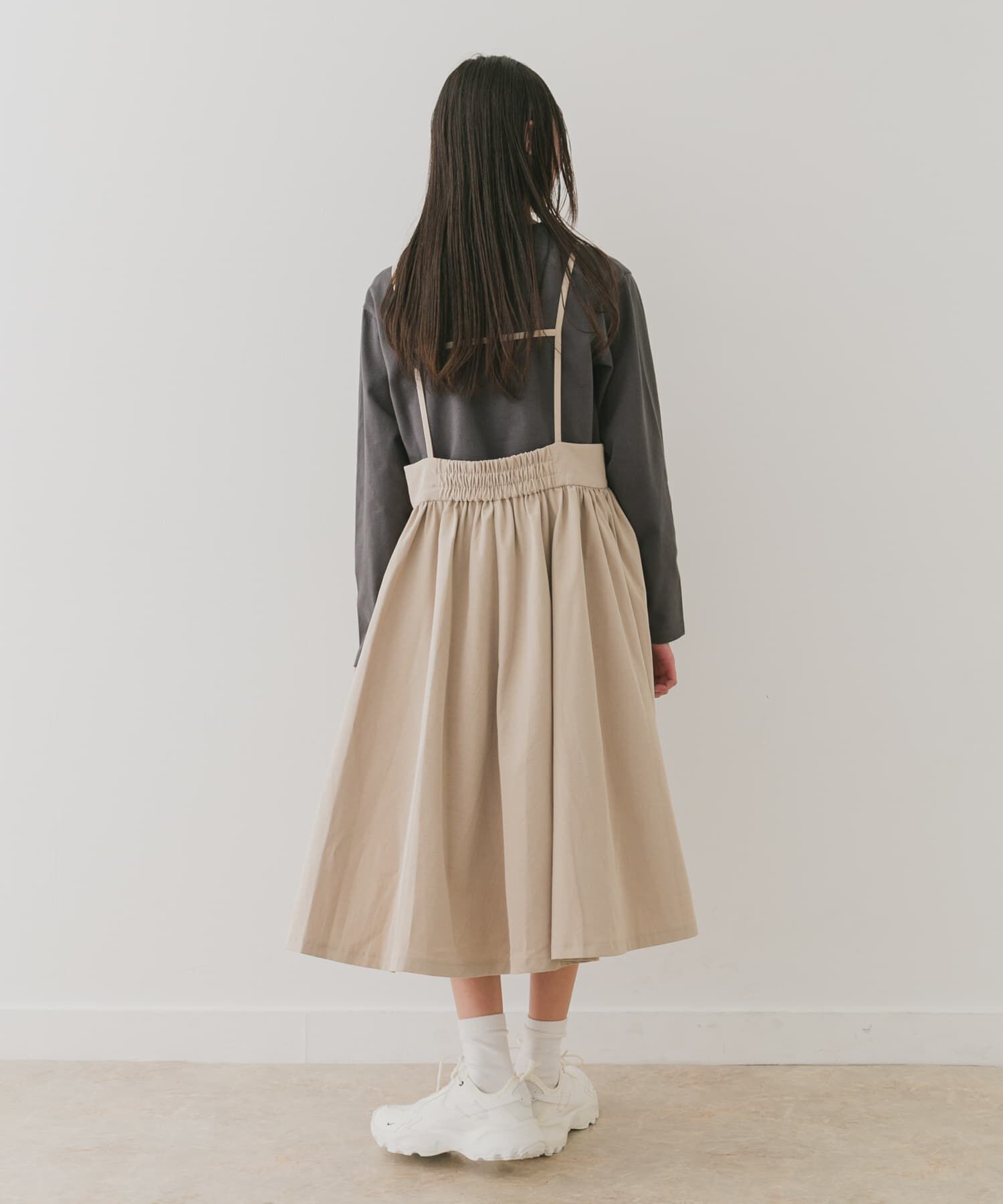 URBAN RESEARCH DOORS「『WEB/一部店舗限定サイズ』キャミソールジャンパースカート(KIDS)」|ワンピース|