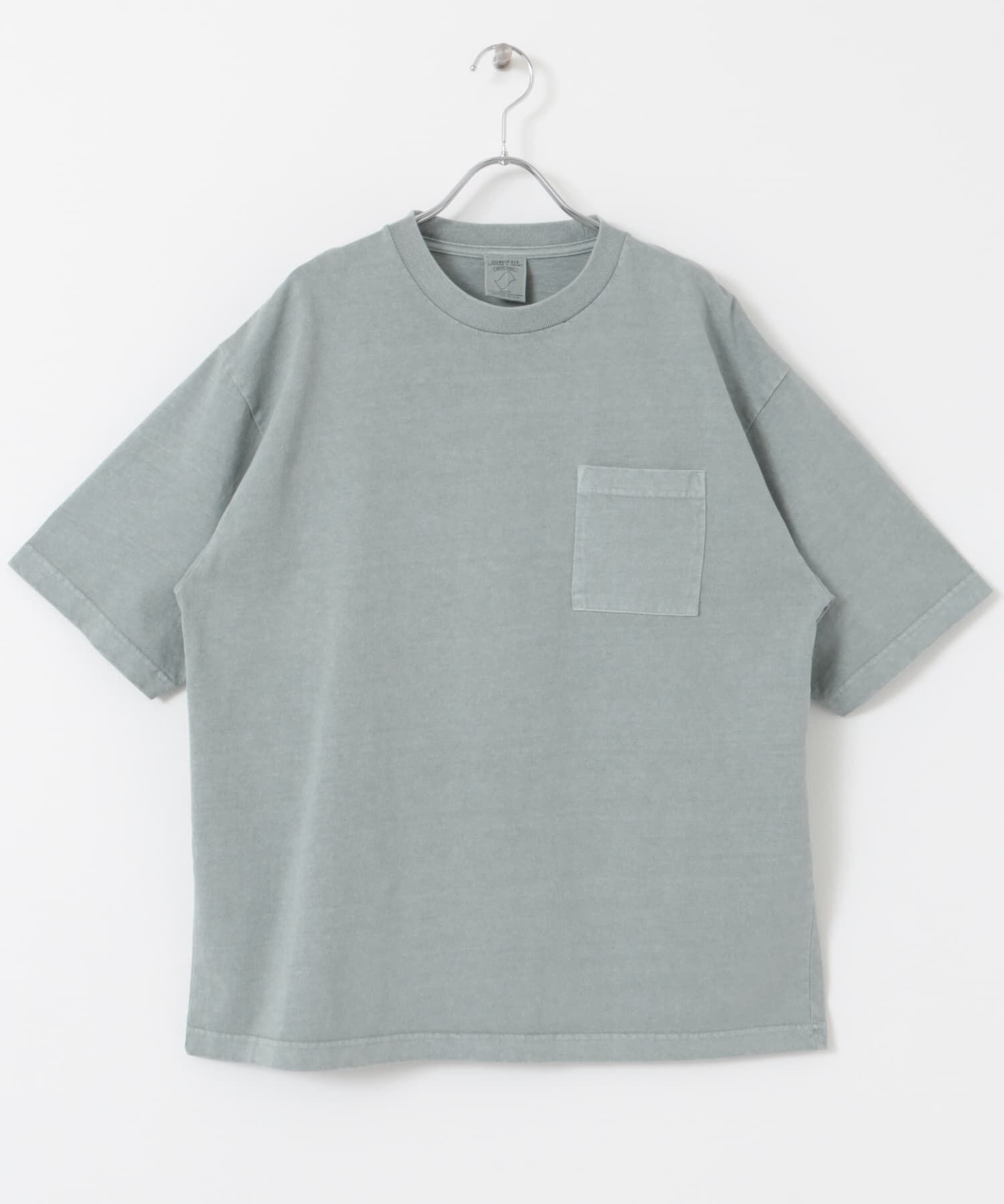 URBAN RESEARCH DOORS「ピグメントダイ半袖Tシャツ」|Tシャツ・カットソー|