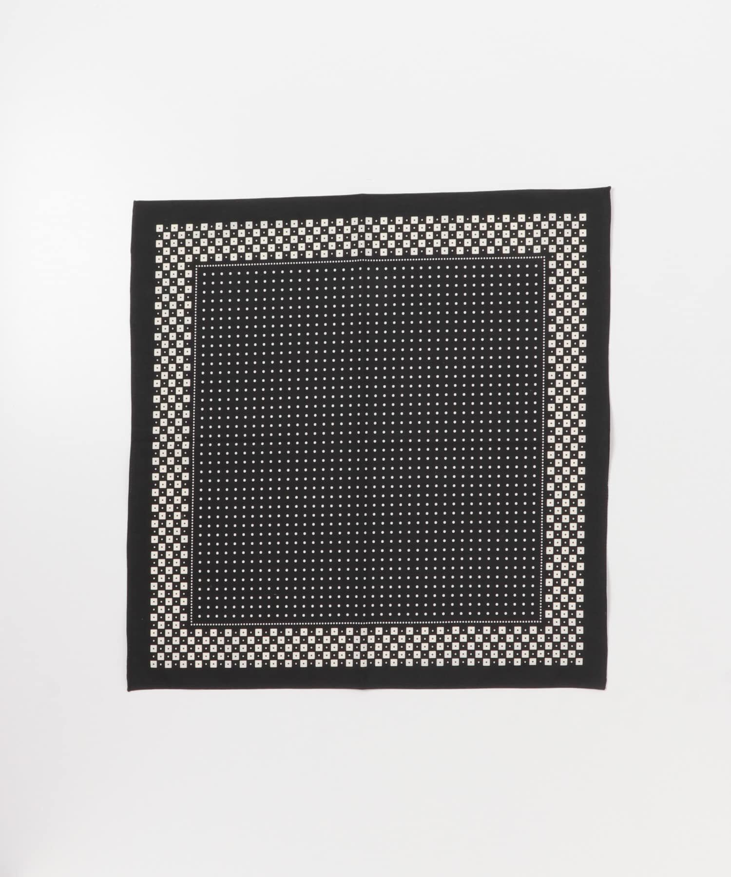 URBAN RESEARCH DOORS「LIFE STYLE TAILOR　コットンシルクドット柄ネッカチーフ」|ハンカチ|