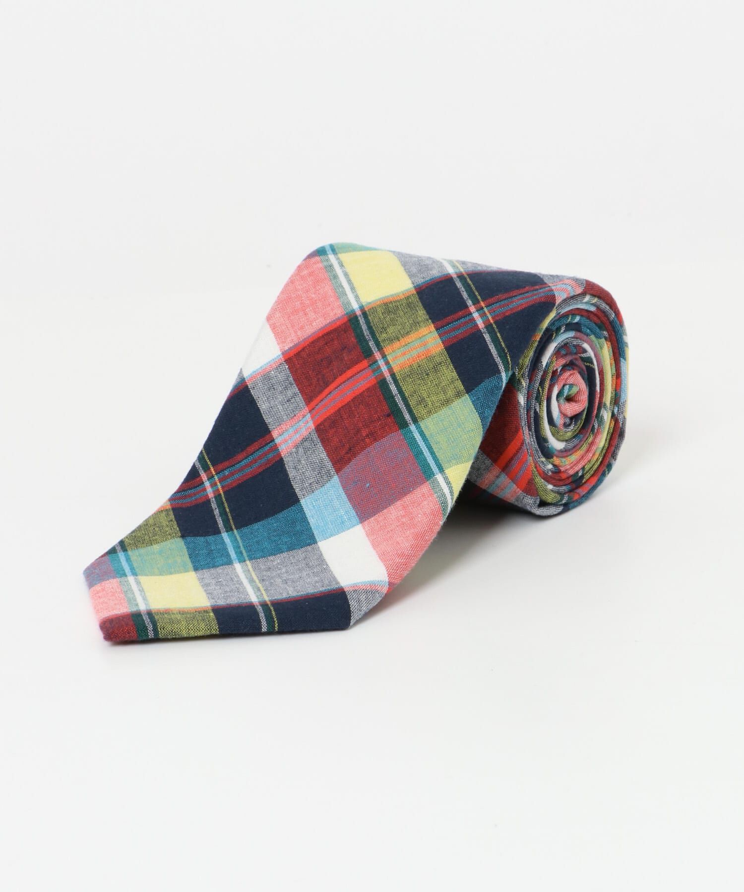 URBAN RESEARCH DOORS「LIFE STYLE TAILOR　マドラスチェック柄タイ1」|ネクタイ・蝶ネクタイ|