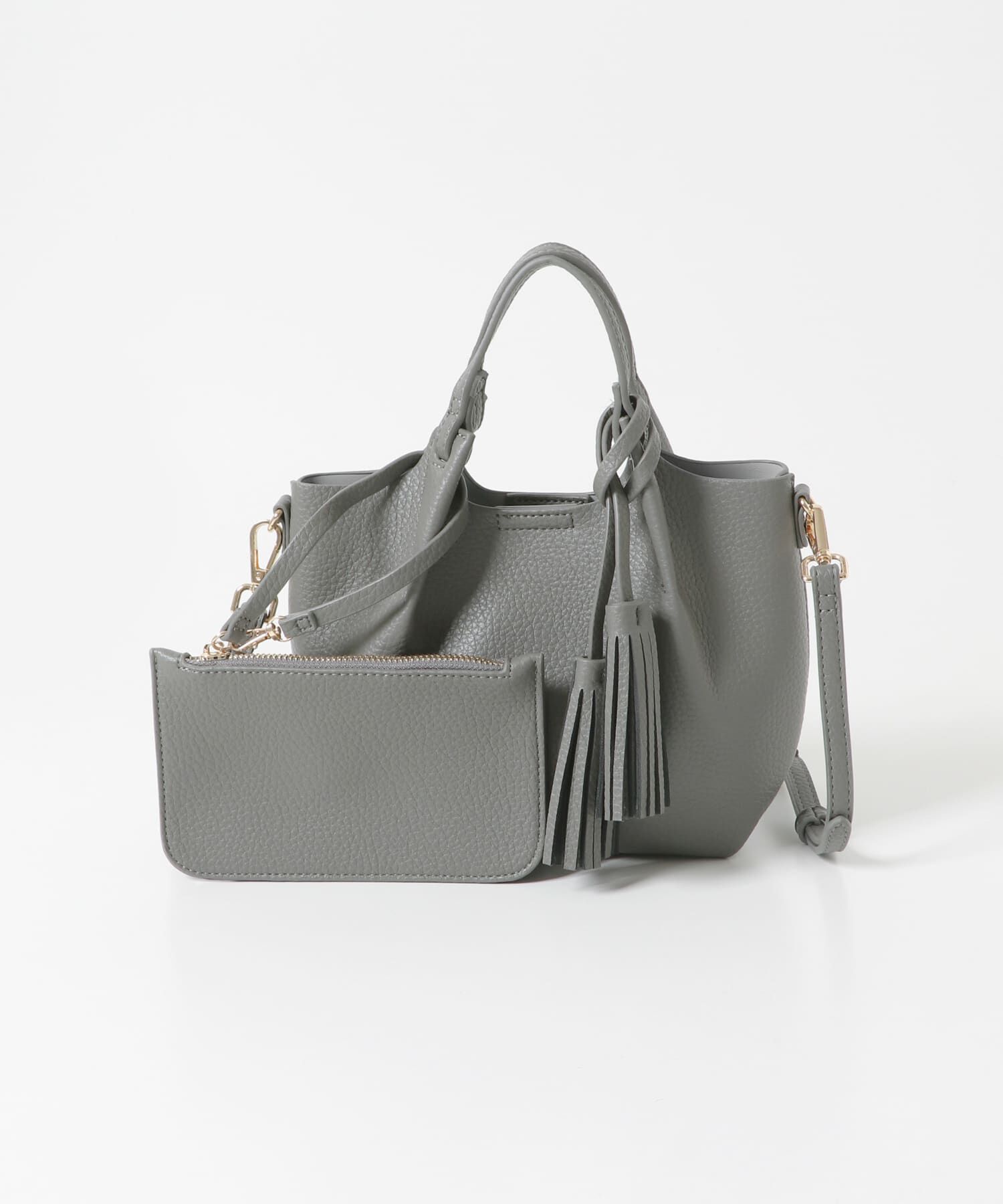 RODE SKO「ポーチ付タックミニショルダーバッグ」|ショルダー・メッセンジャー|