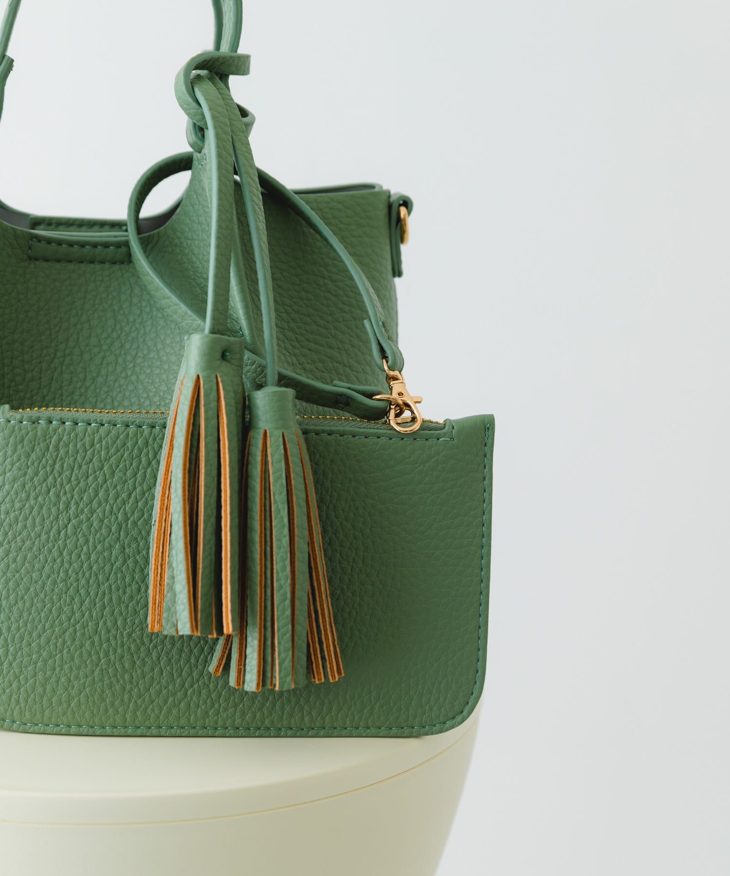 RODE SKO「ポーチ付タックミニショルダーバッグ」|ショルダー・メッセンジャー|