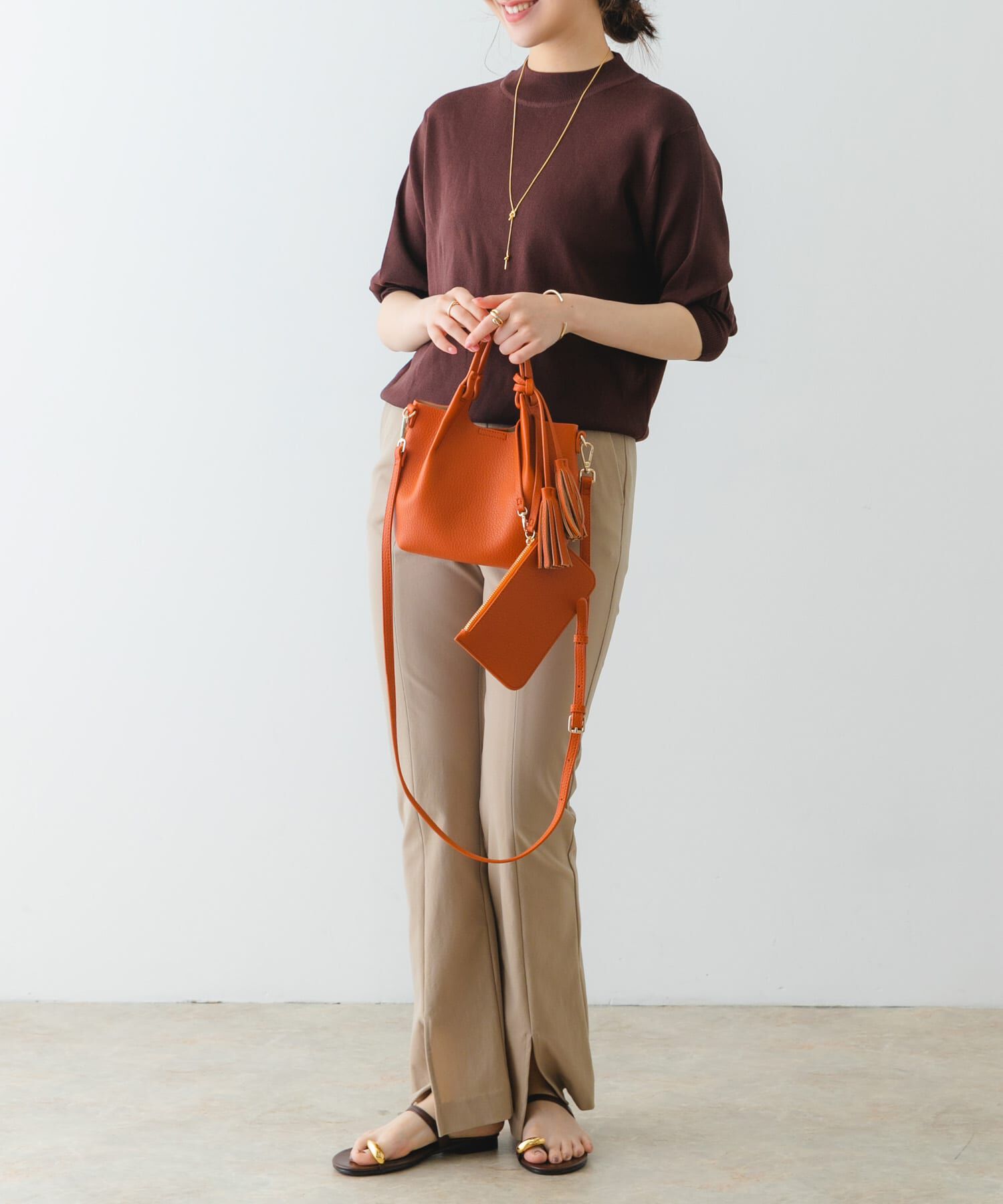 RODE SKO「ポーチ付タックミニショルダーバッグ」|ショルダー・メッセンジャー|