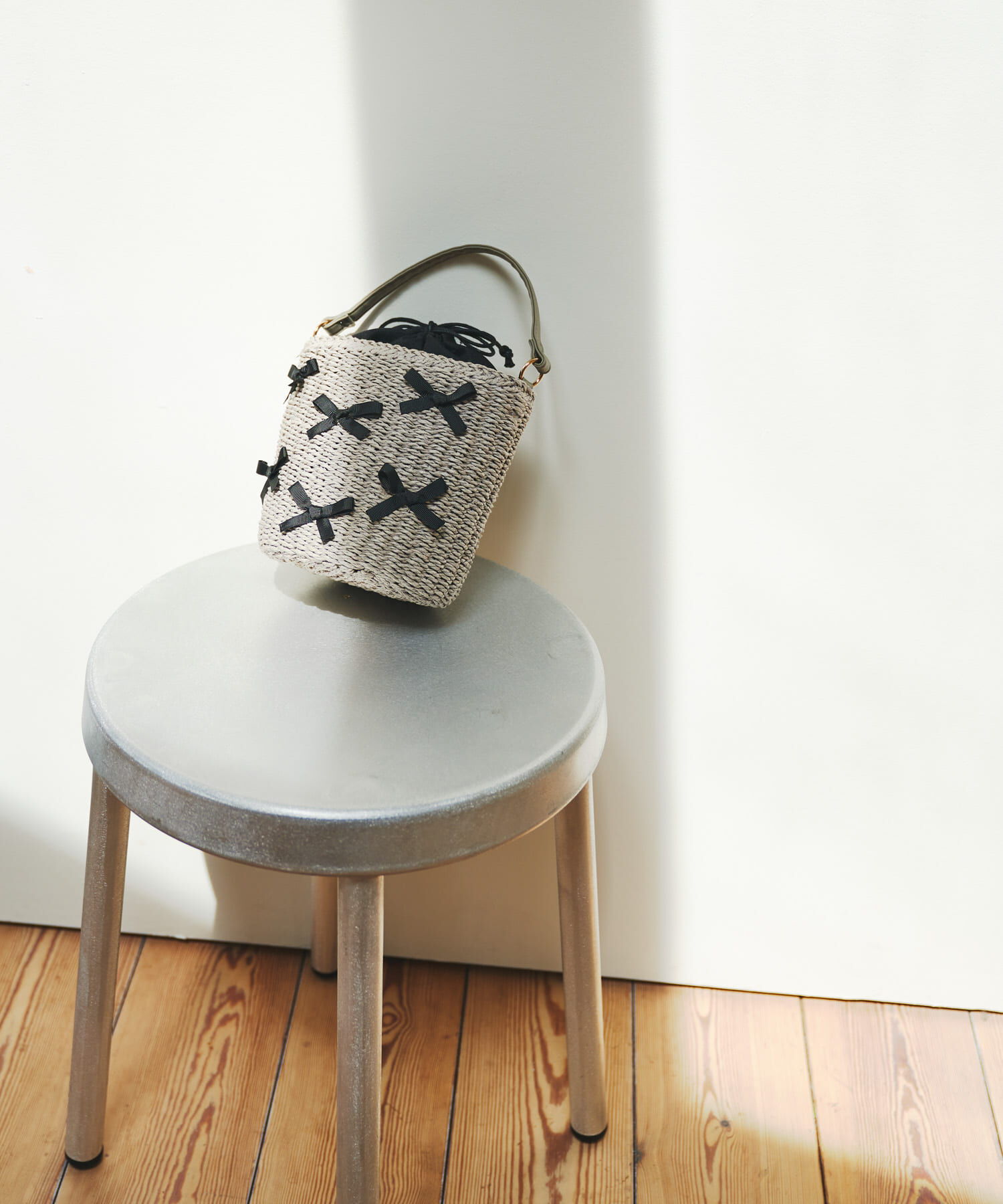 RODE SKO「リボンバスケットショルダーバッグ」|ショルダー・メッセンジャー|