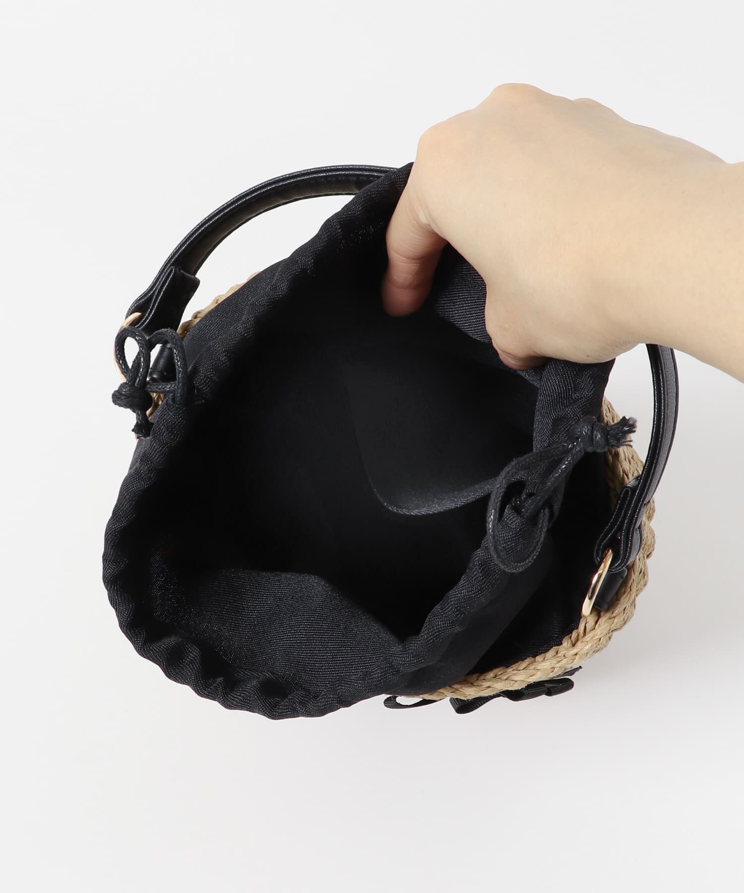 RODE SKO「リボンバスケットショルダーバッグ」|ショルダー・メッセンジャー|