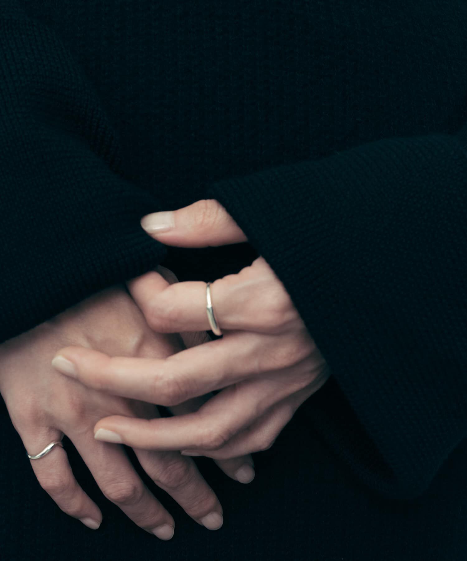 SMELLY「SMELLY so&rsquo;　overlap curve ring」|リング|