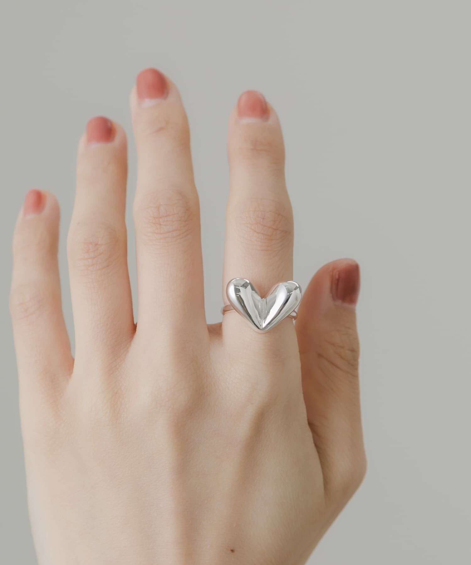 SMELLY「『WEB/一部店舗限定』メタルハートリング」|リング|