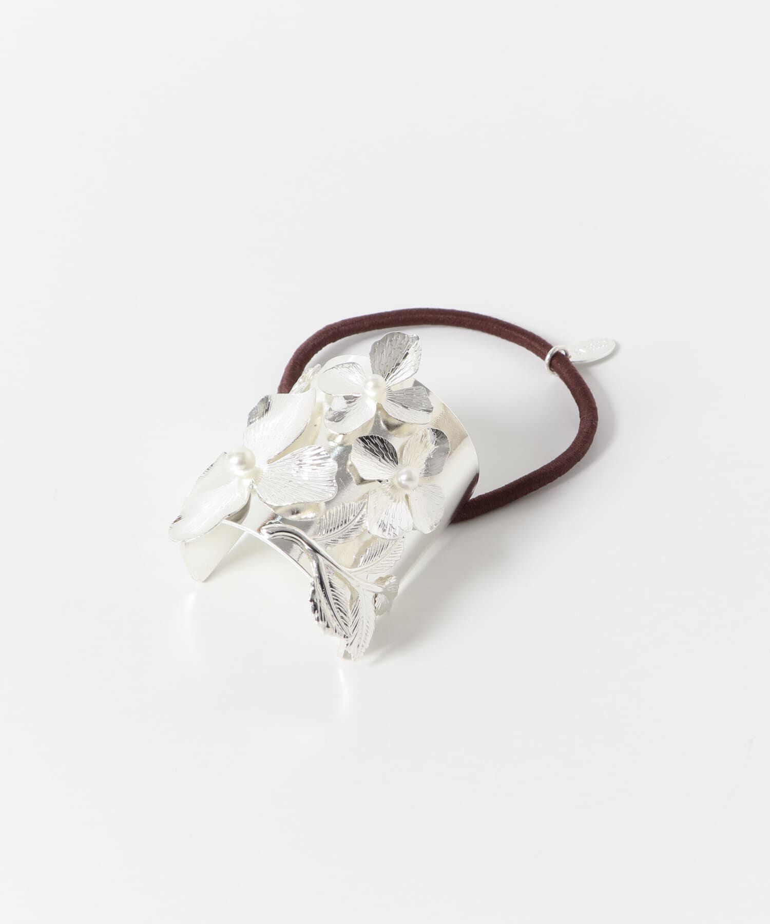 SMELLY「メタルフラワーヘアカフ」|ヘアゴム・シュシュ|