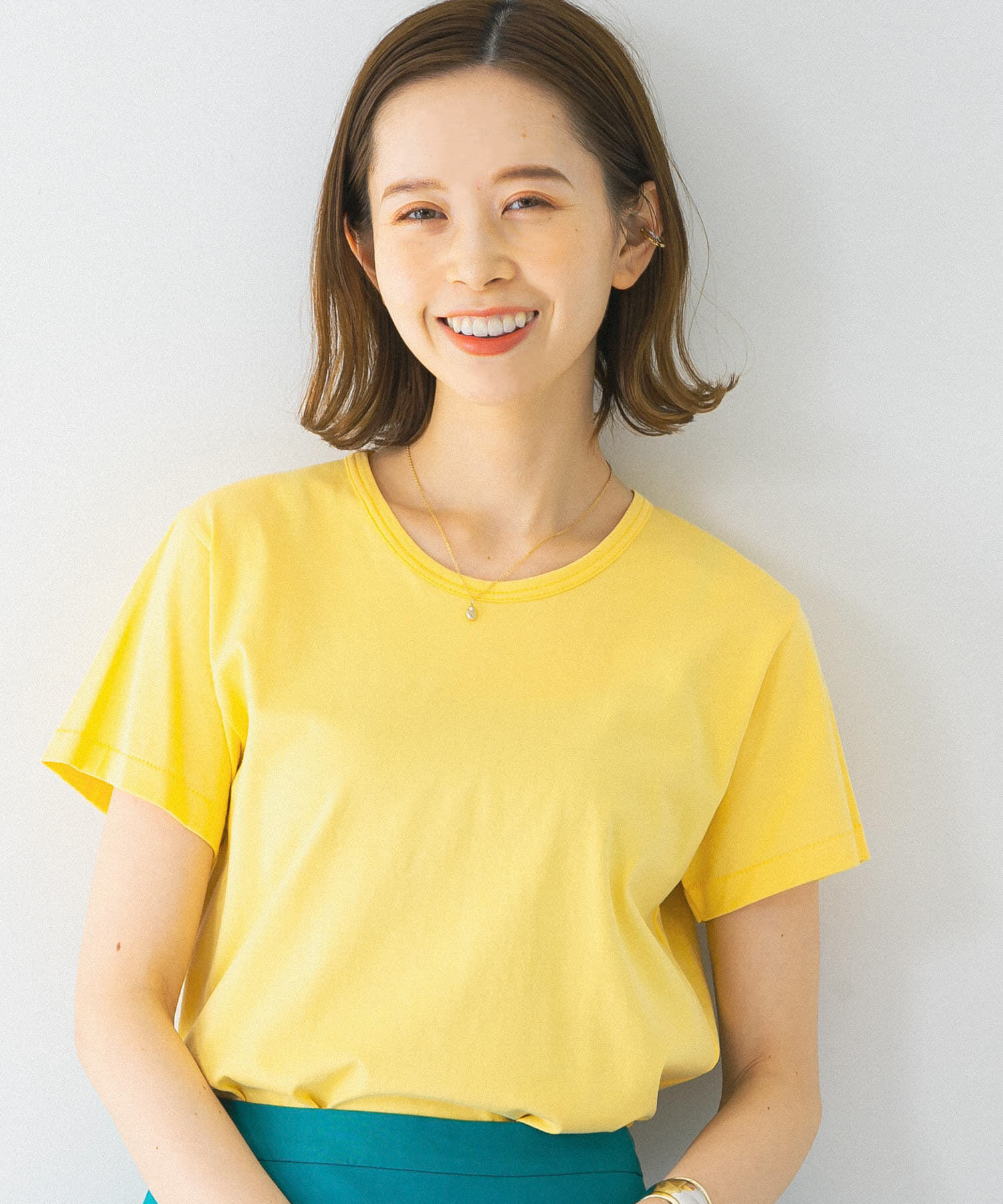 URBAN RESEARCH ROSSO「GICIPI　MARMO」|Tシャツ・カットソー|イエロー