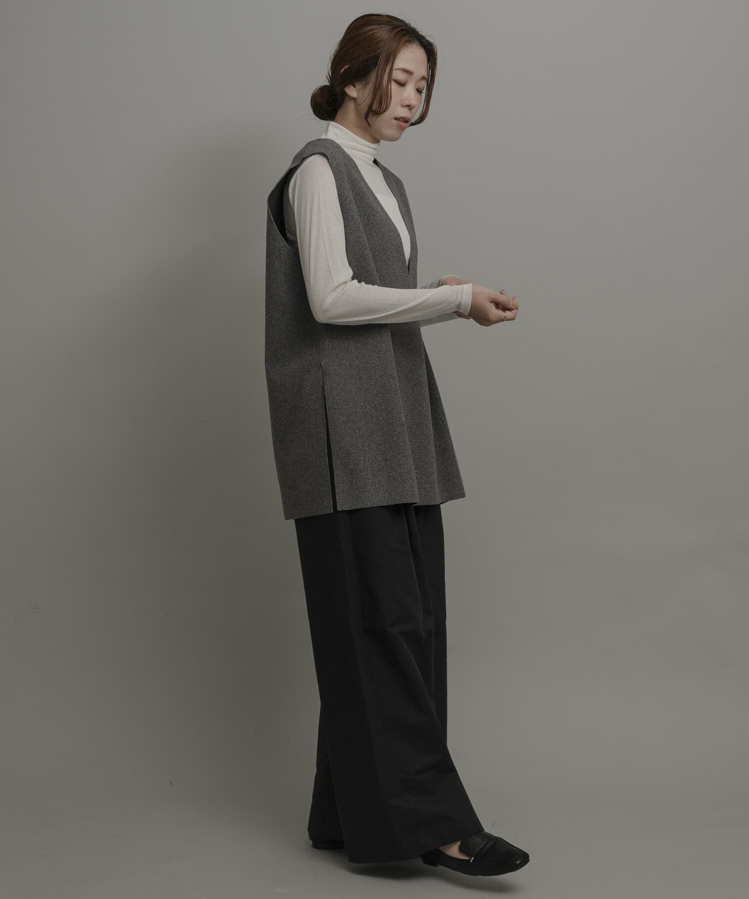 Sonny Label 「ライトシアーハイネックプルオーバー」|Tシャツ・カットソー|