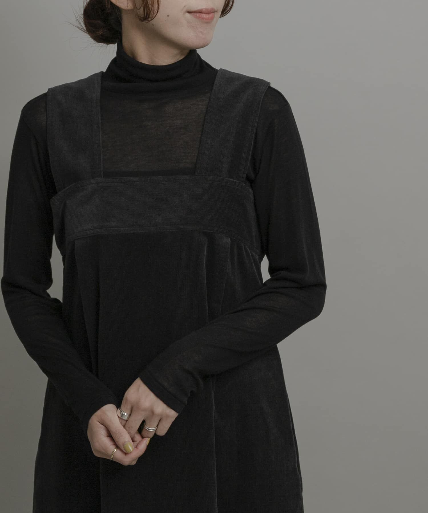 Sonny Label 「ライトシアーハイネックプルオーバー」|Tシャツ・カットソー|ブラック