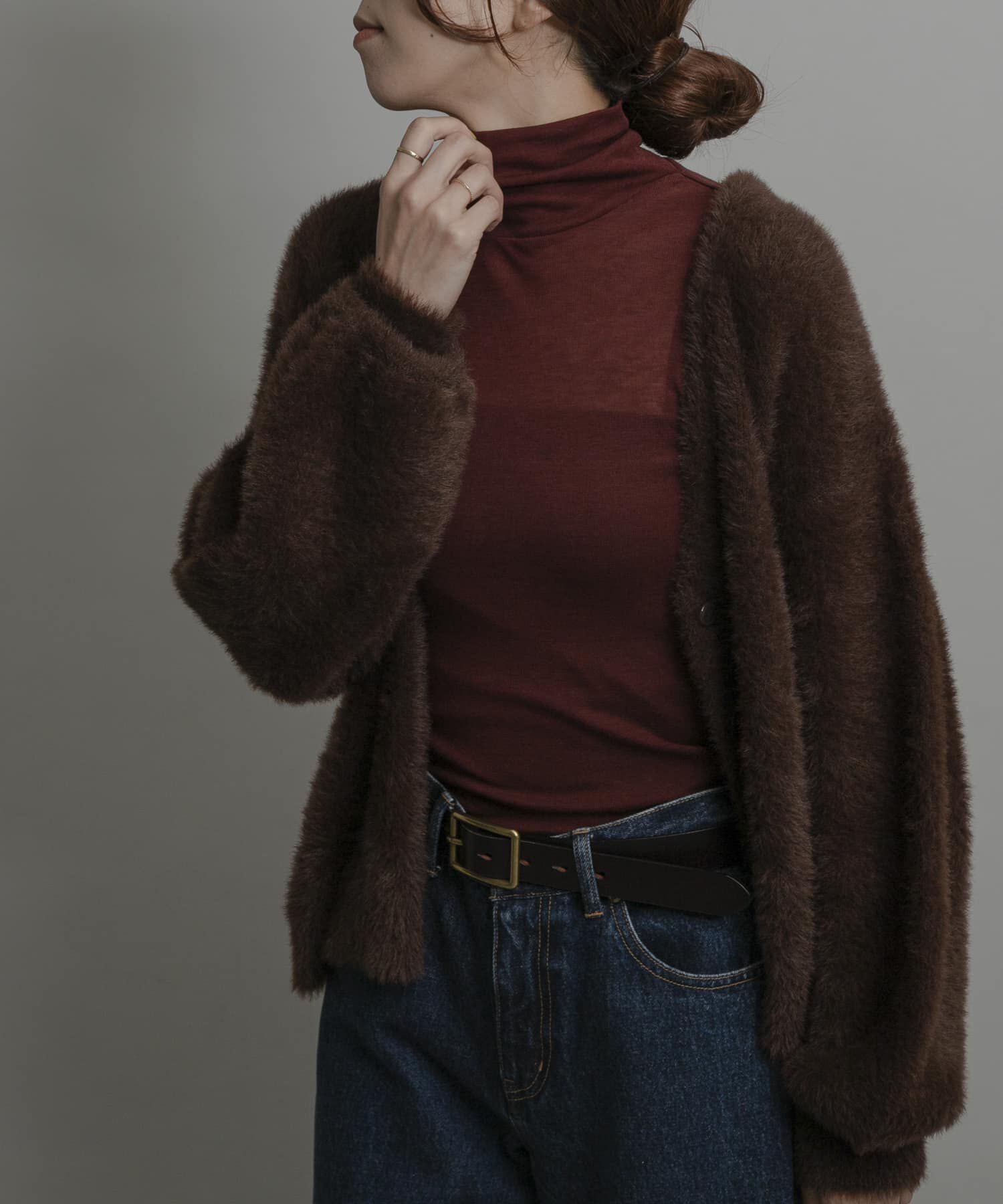 Sonny Label 「ライトシアーハイネックプルオーバー」|Tシャツ・カットソー|