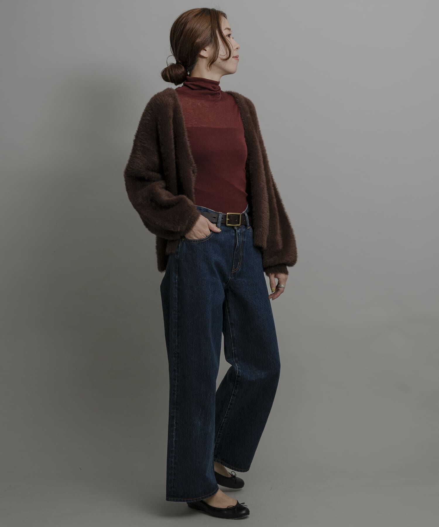 Sonny Label 「ライトシアーハイネックプルオーバー」|Tシャツ・カットソー|