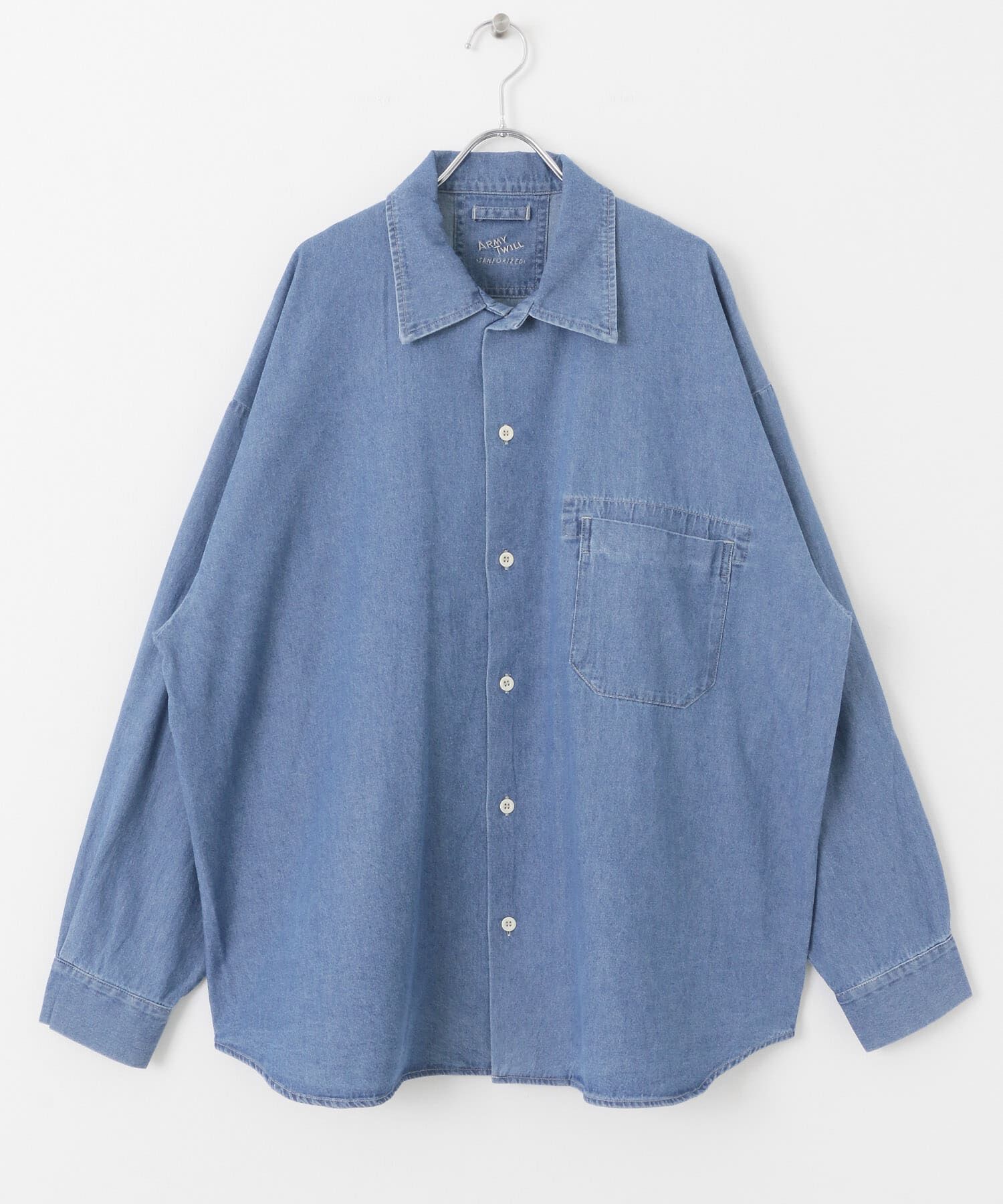 Sonny Label 「ARMY TWILL　Light Denim Shirts」|シャツ・ブラウス|