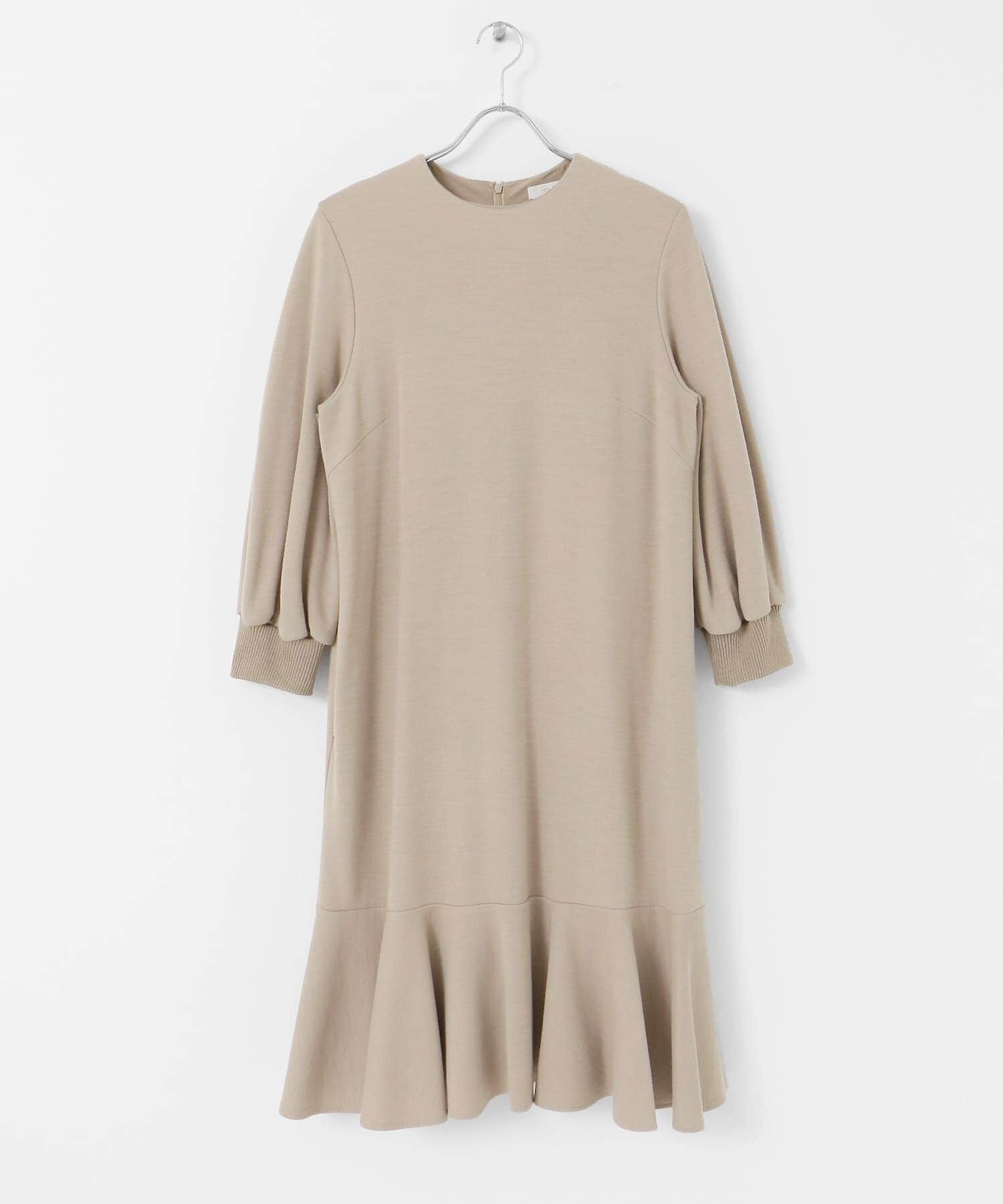 URBAN RESEARCH ROSSO「『40サイズ/高身長向けも展開』F by ROSSO　裾フレアワンピース」|ワンピース|