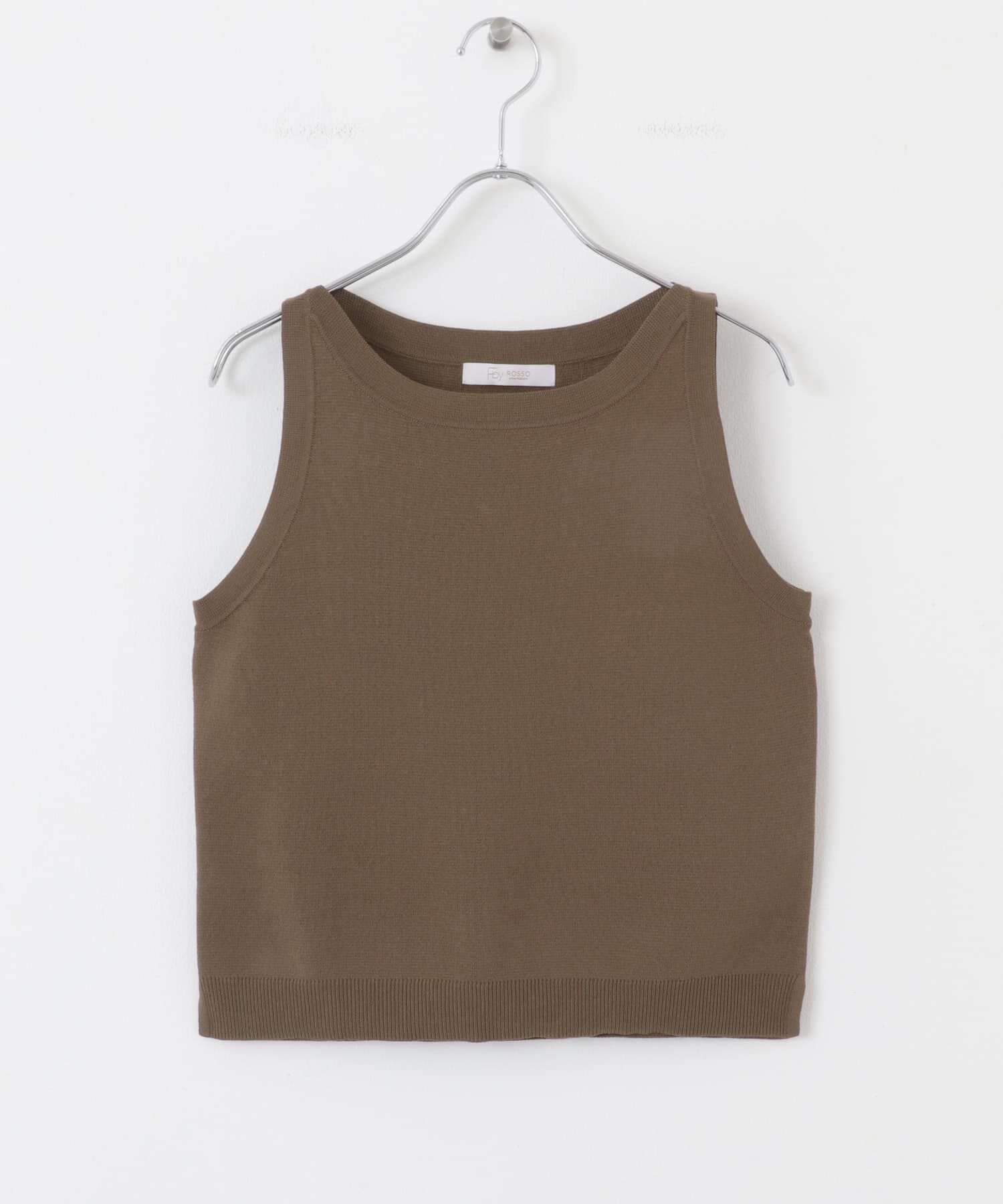 URBAN RESEARCH ROSSO「F by ROSSO　ウォッシャブルミラノリブアメスリニット」|ニット・セーター|