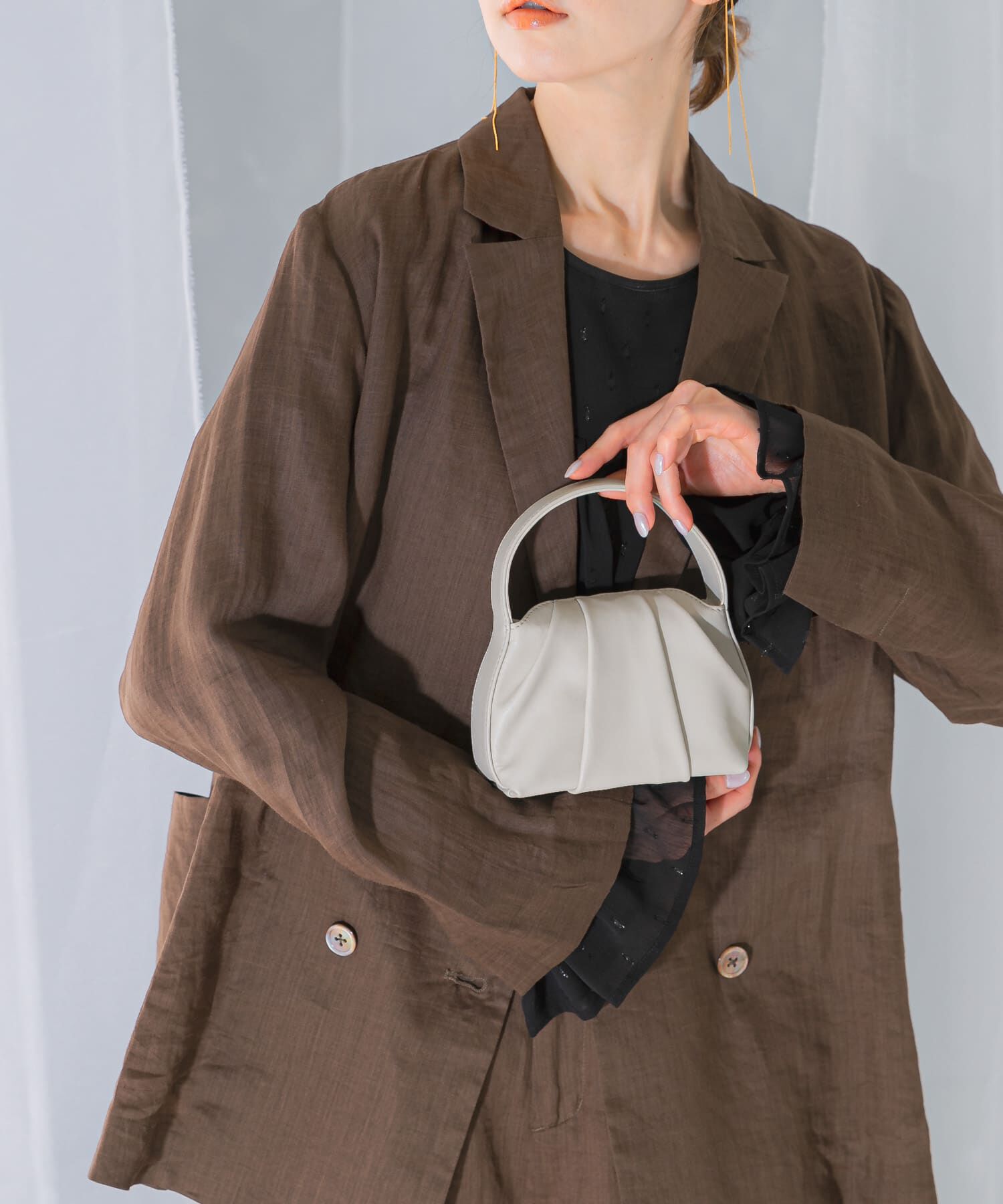 URBAN RESEARCH ROSSO「LUMEN　FANTINE PETIT BAG」|ハンドバッグ|