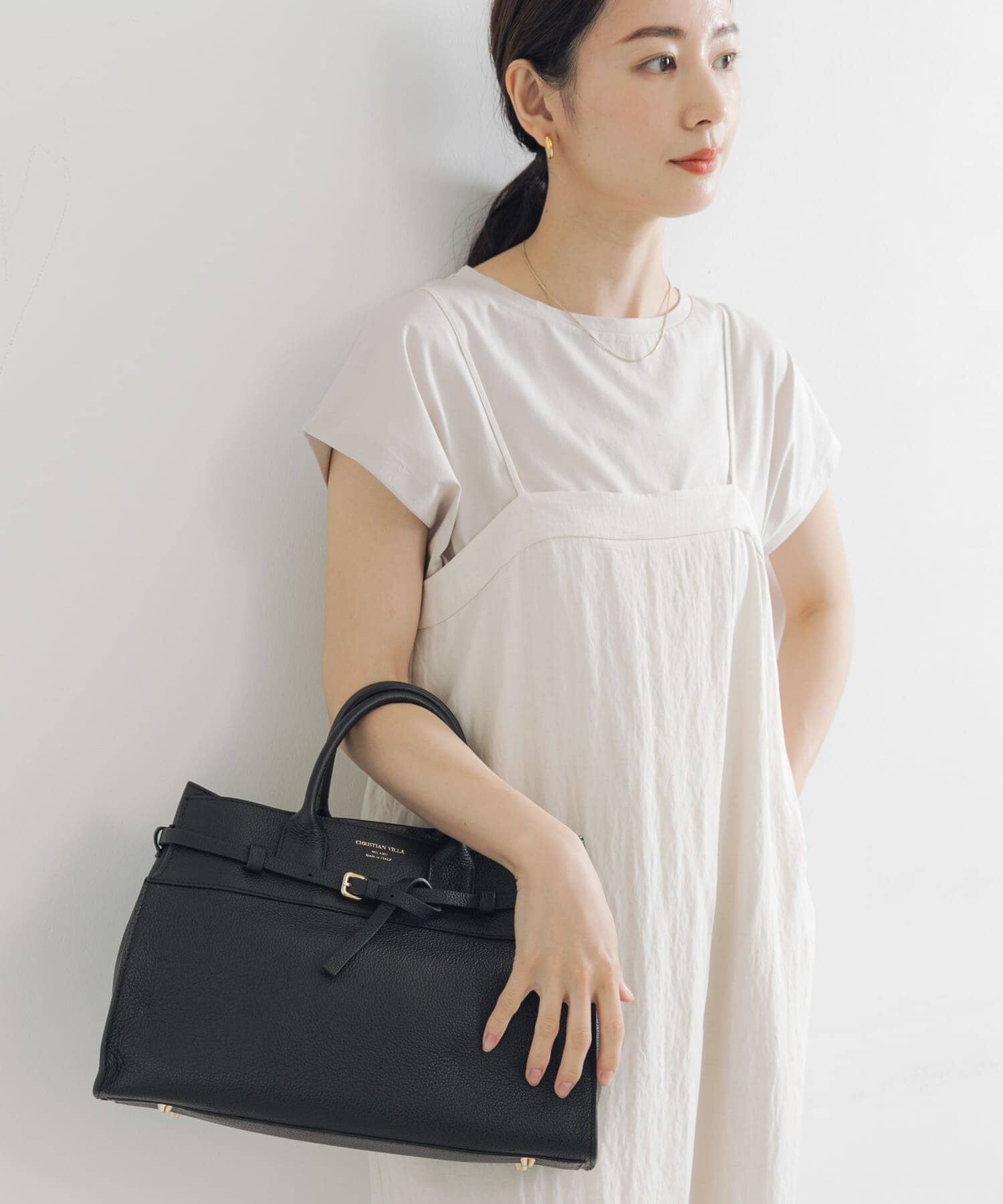 URBAN RESEARCH「スーピマコットンボートネックカットソー」|Tシャツ・カットソー|グレー系その他