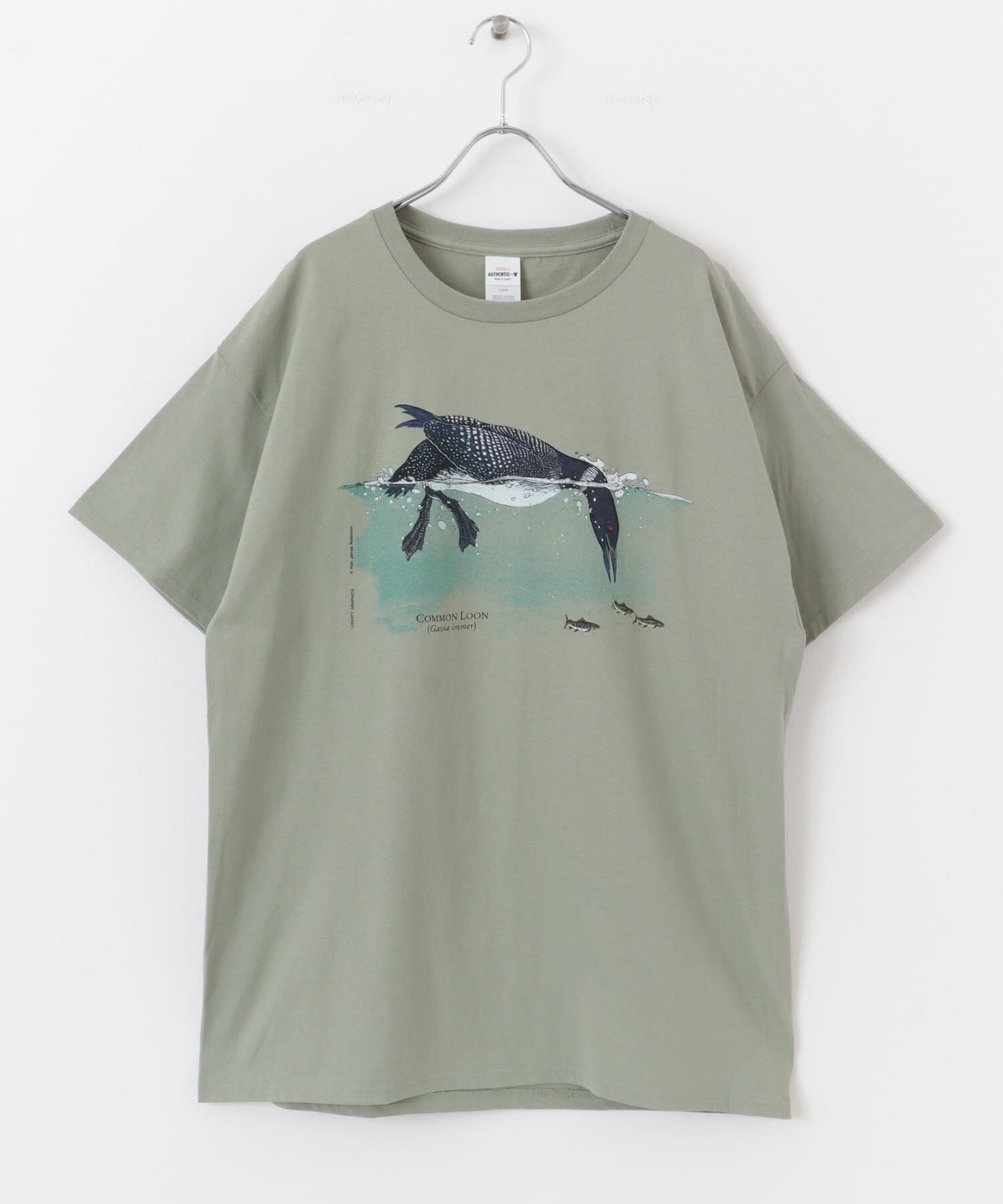 URBAN RESEARCH DOORS「LIBERTY GRAPHICS　Feeding Loon」|Tシャツ・カットソー|