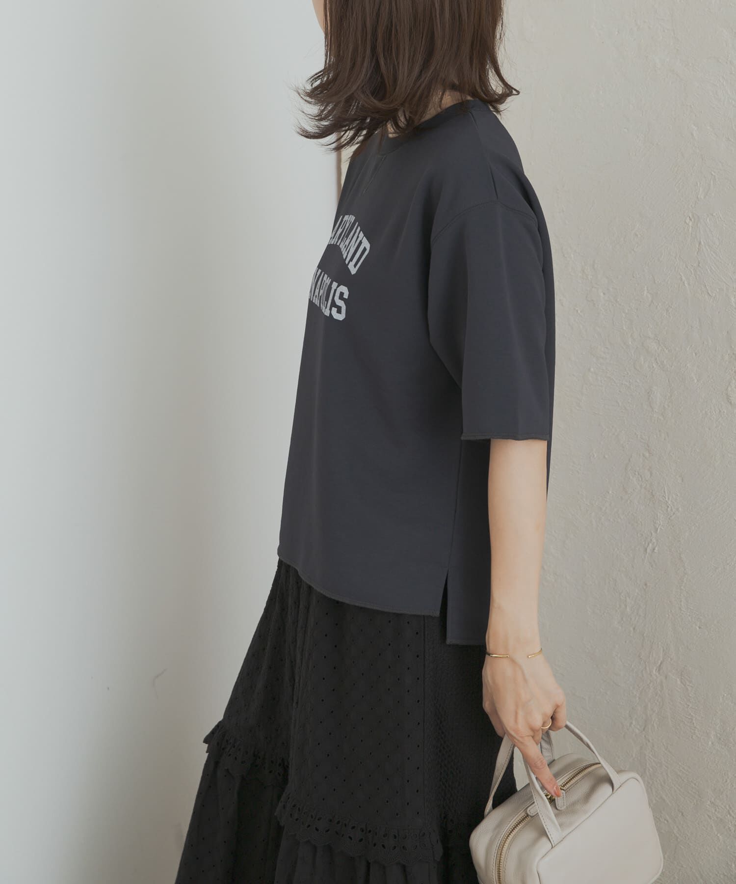 URBAN RESEARCH DOORS「速乾裏毛ロゴプルオーバー」|Tシャツ・カットソー|