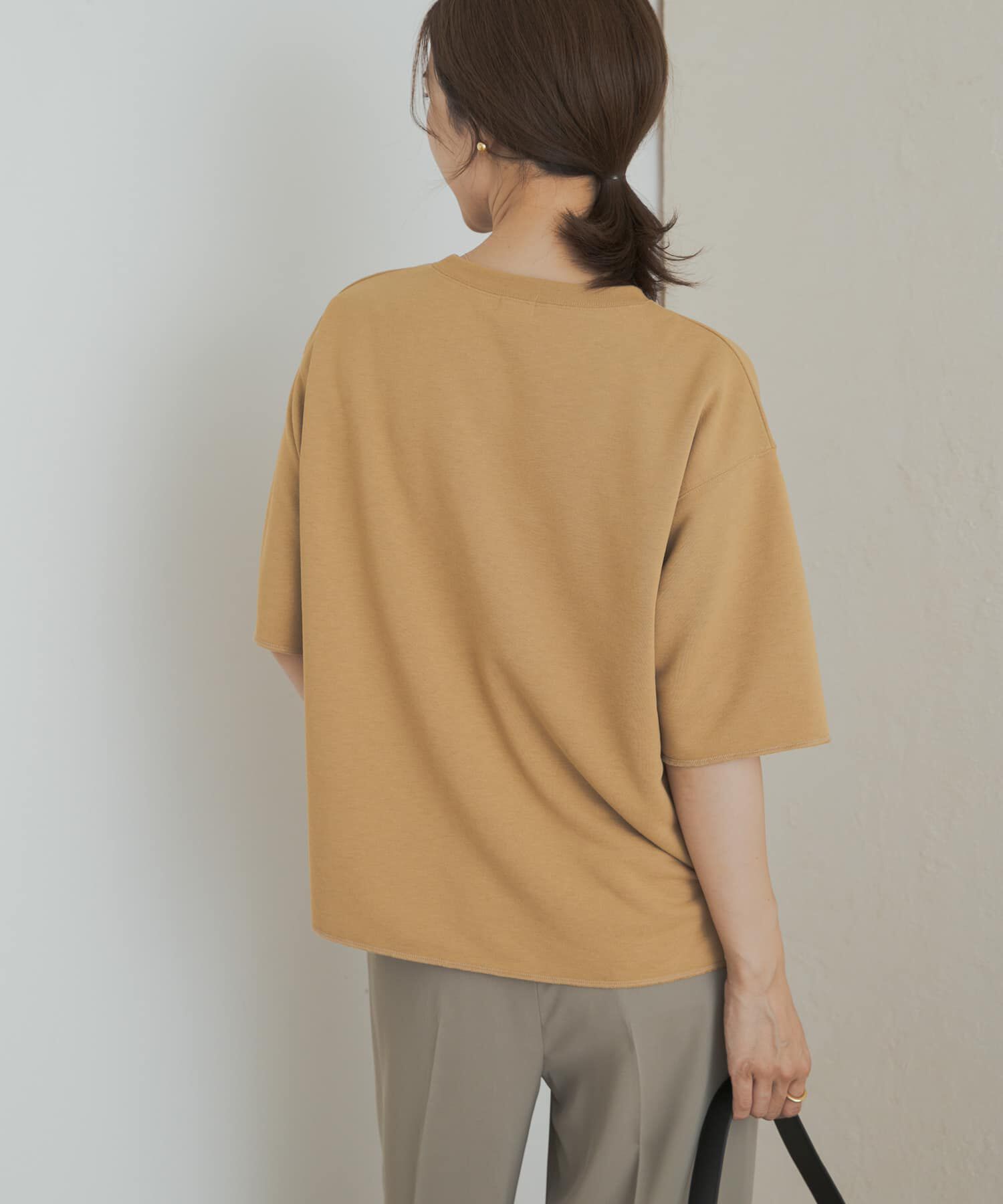 URBAN RESEARCH DOORS「速乾裏毛ロゴプルオーバー」|Tシャツ・カットソー|