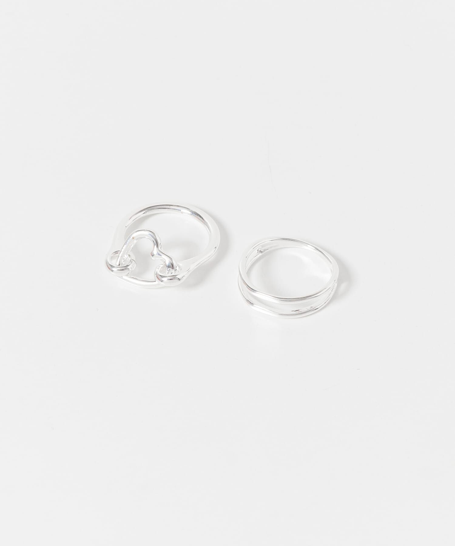 SMELLY「メタルハート2セットリング」|リング|