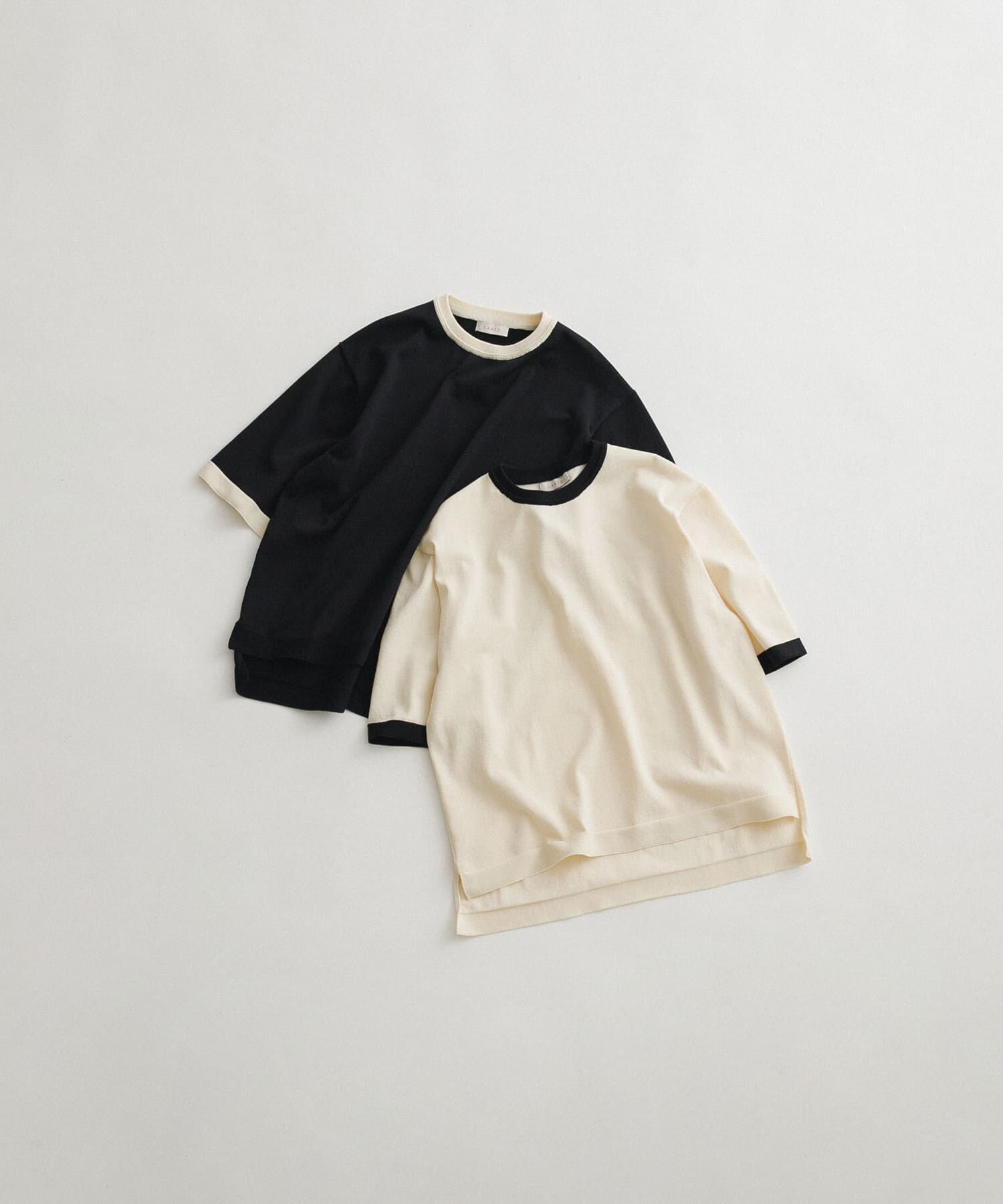 LAATO「ringer knit tee」|ニット・セーター|