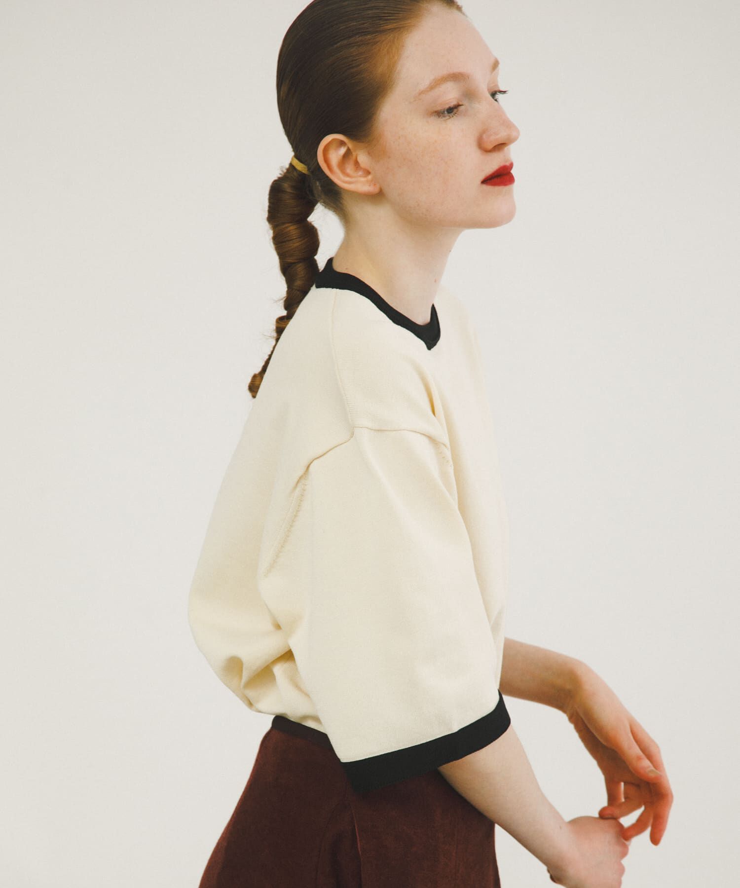 LAATO「ringer knit tee」|ニット・セーター|