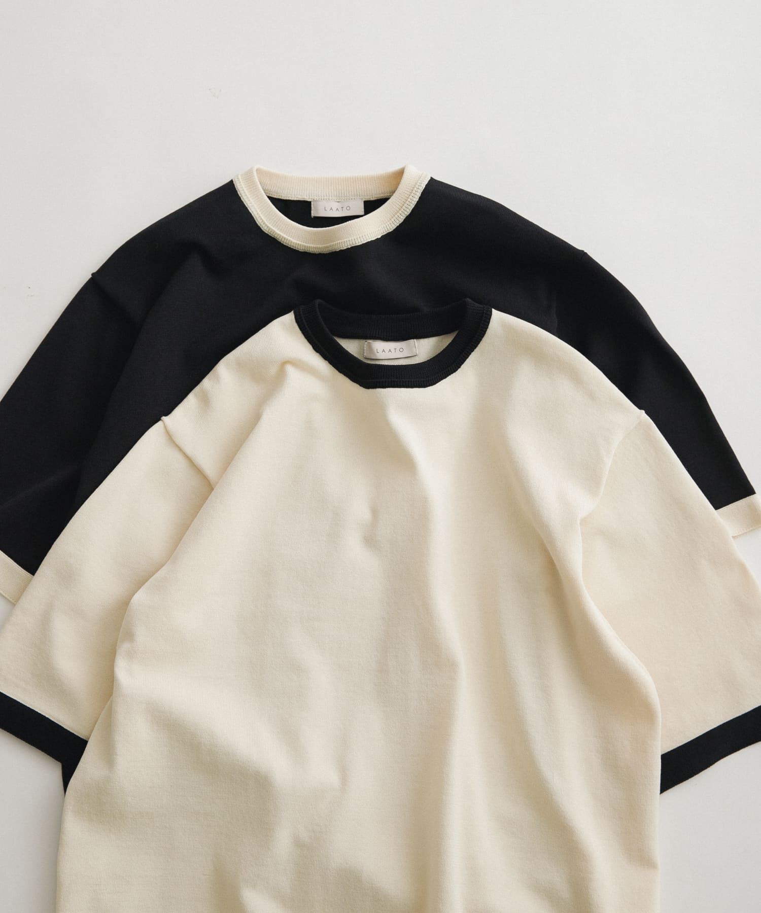 LAATO「ringer knit tee」|ニット・セーター|